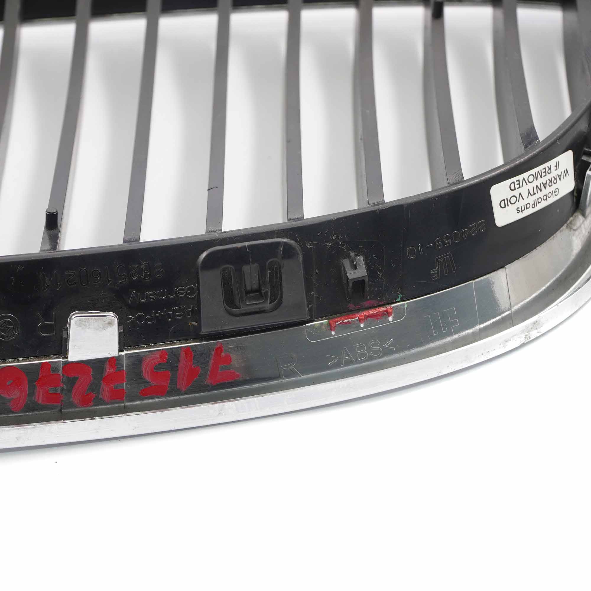 BMW E92 E93 Cadre de grille droite O/S Chrome 7157276