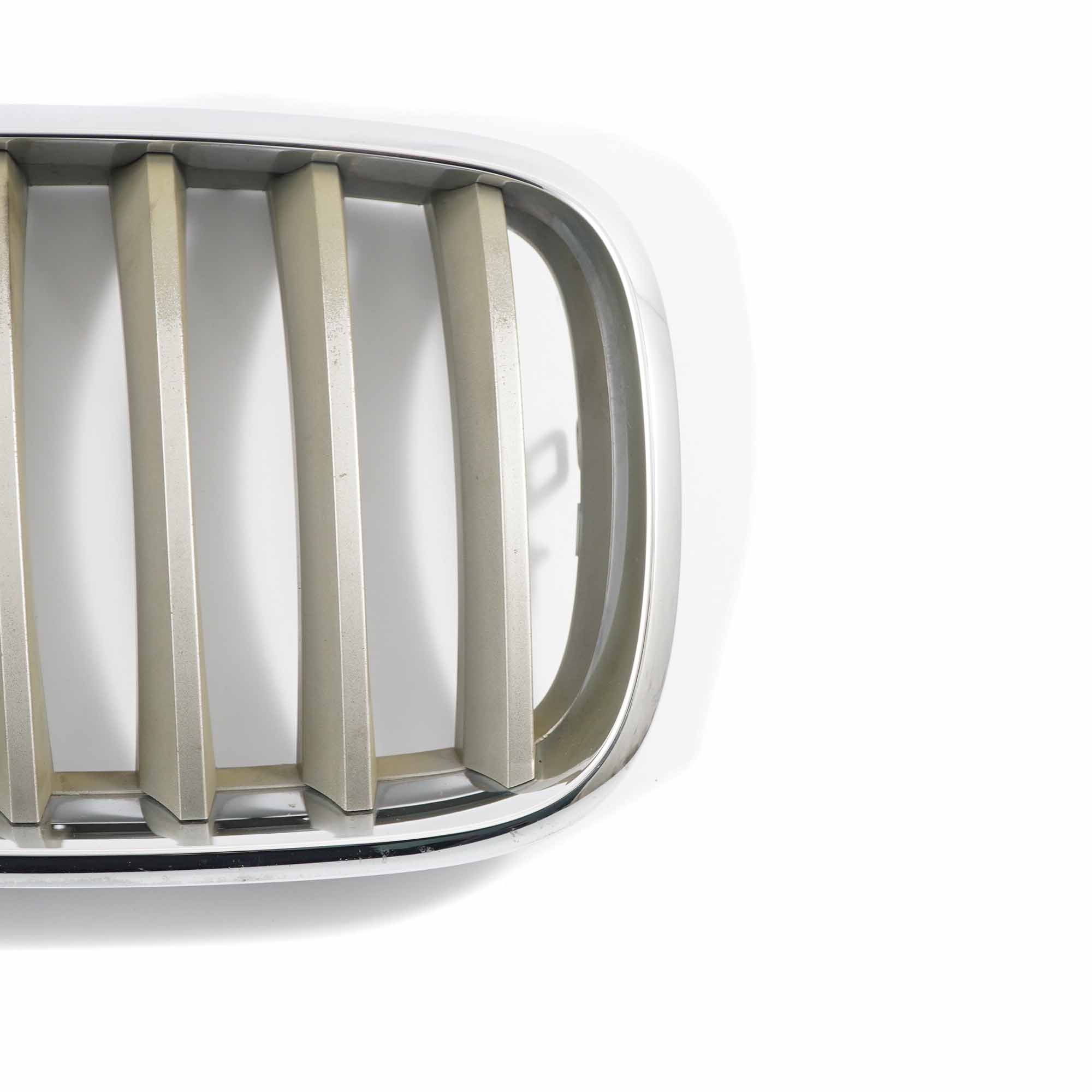 BMW X5 E70 Grille Avant Droite Panneau de Recouvrement Chrome Réniforme 7157688