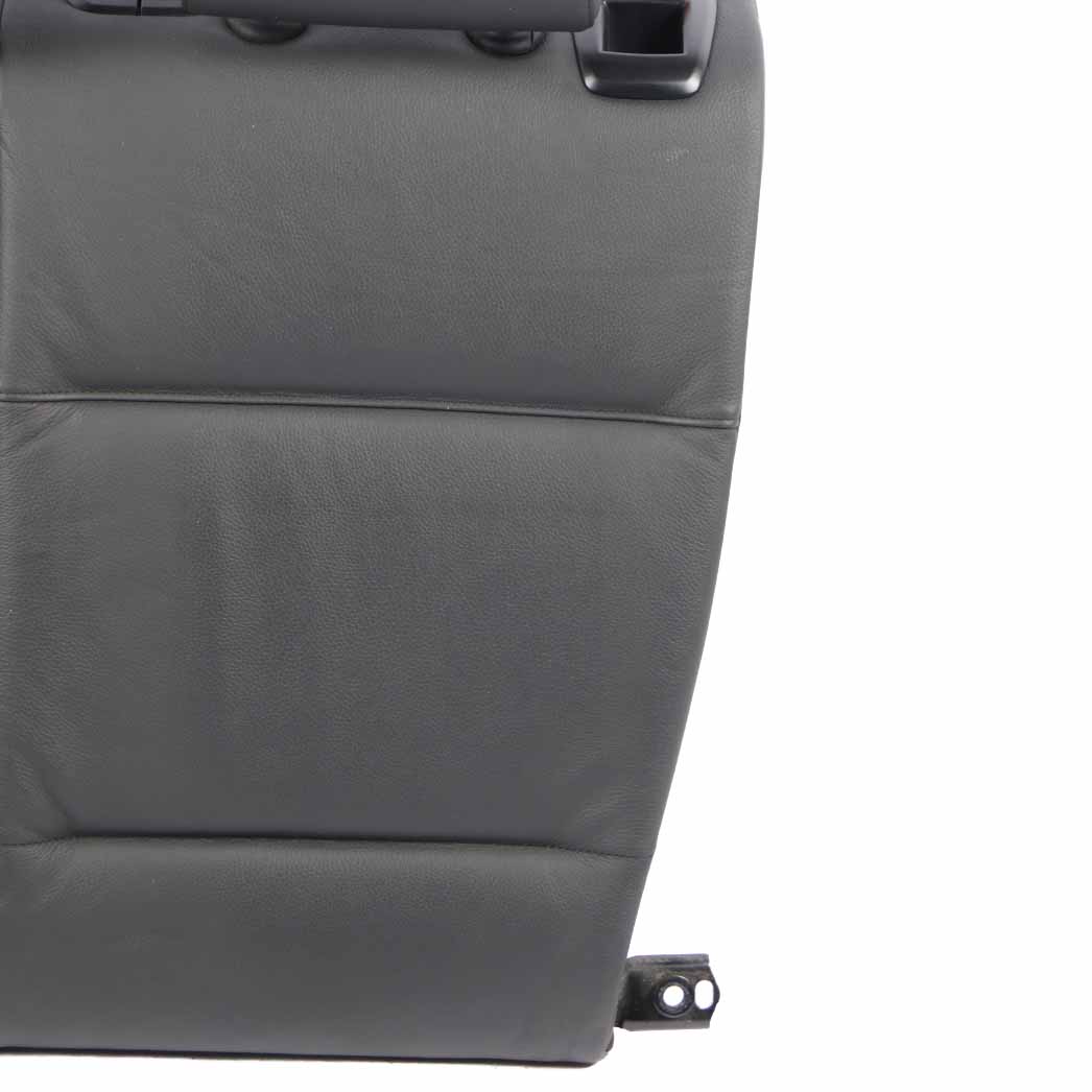 BMW 3 E91 Touring Cover Backrest Rear Back Left N/S Seat Support Black Leather