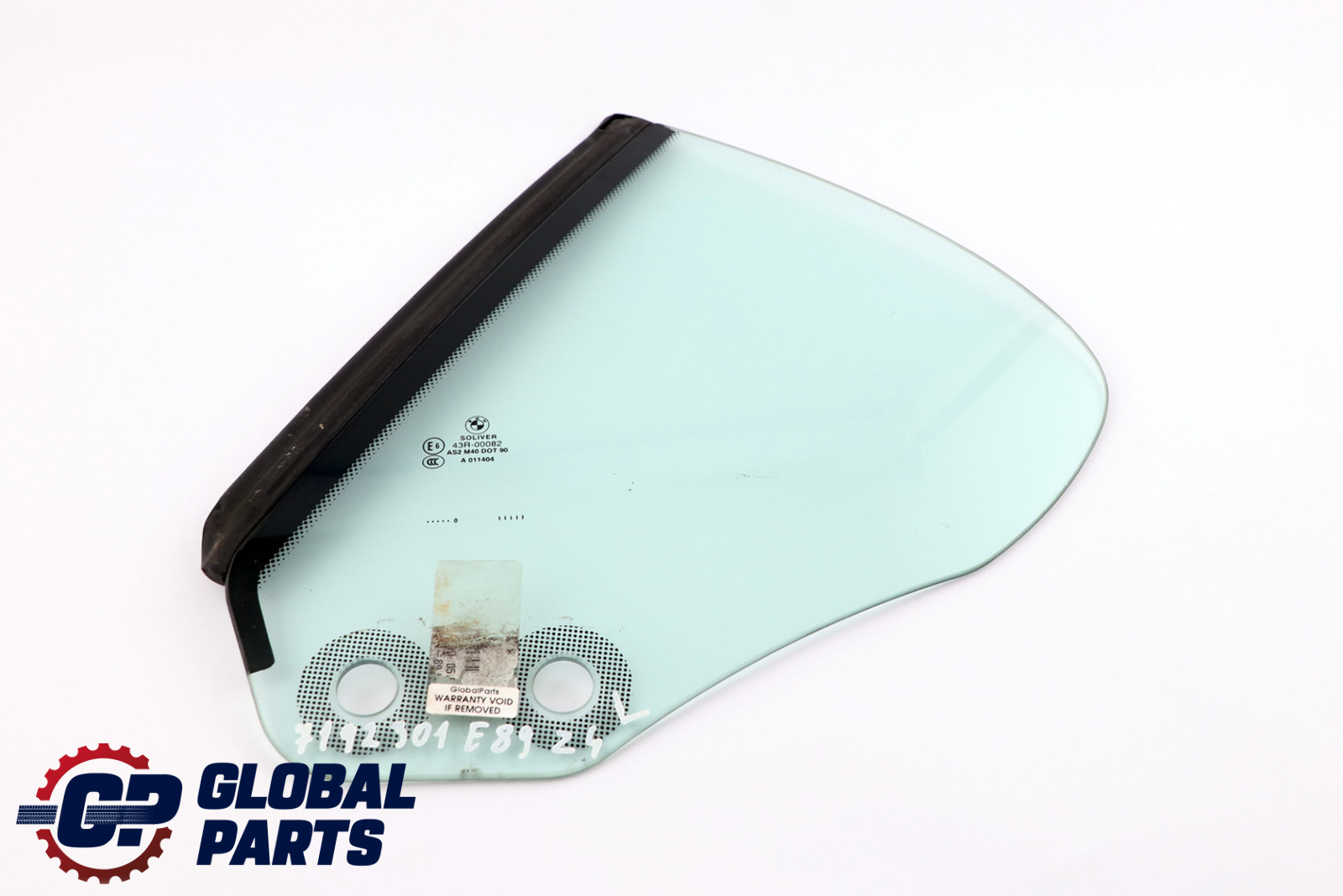 BMW Z4 E89 Verre de Fenetre Laterale de Porte AS2 Arriere Gauche 7192301