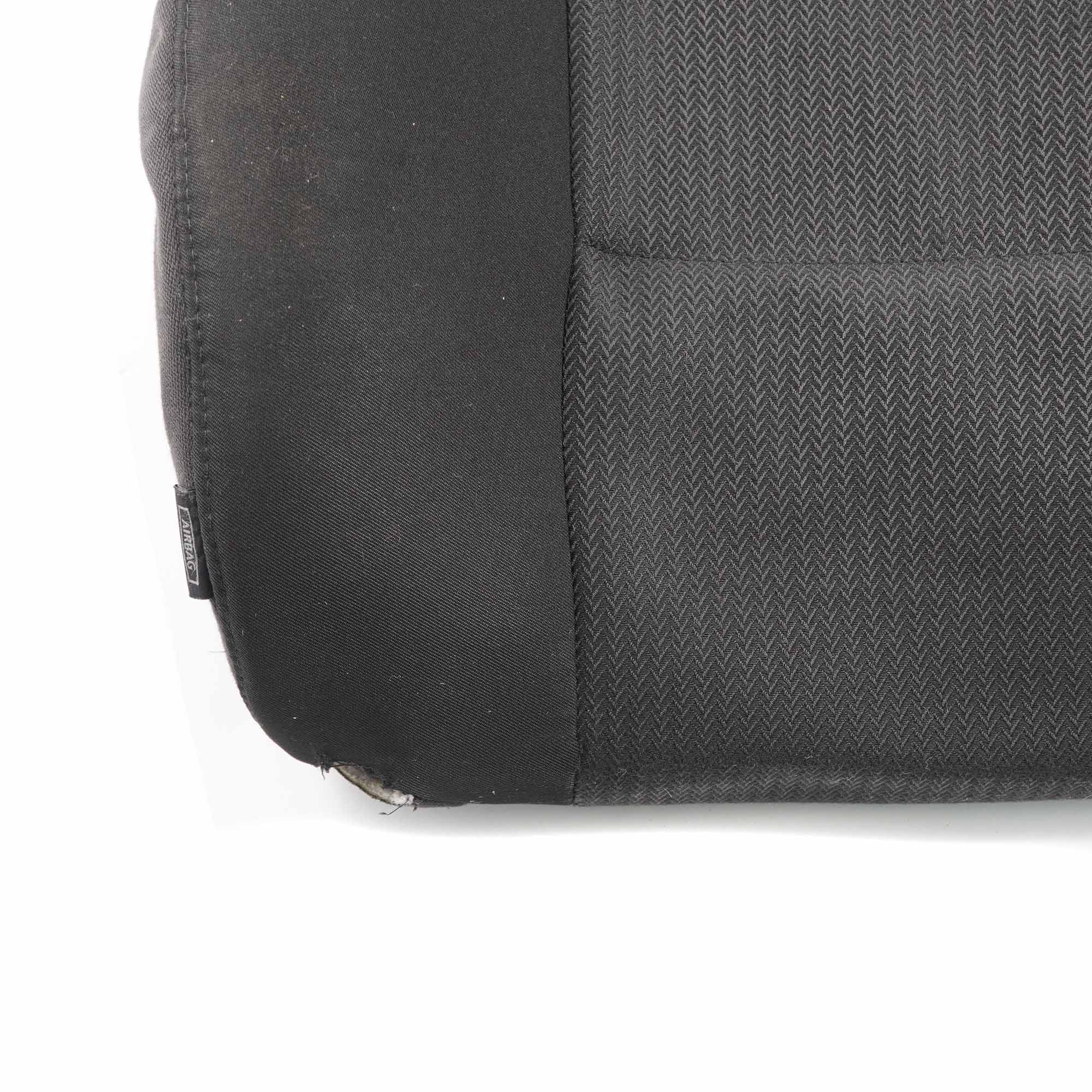 BMW E90 E91 LCI Front Right O/S Seat Backrest Cover Vertex Anthracite