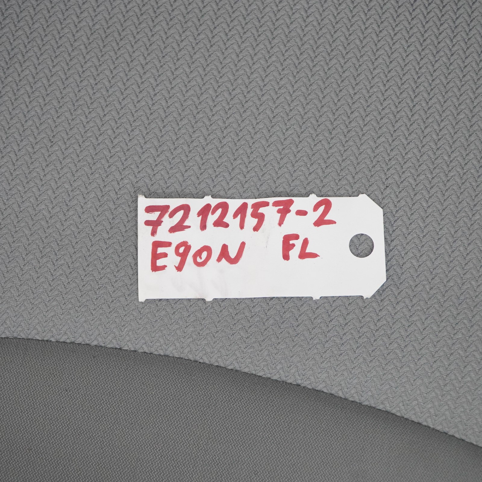 Front Seat BMW E90 E91 LCI Interior Cloth Vertex Grey Left N/S