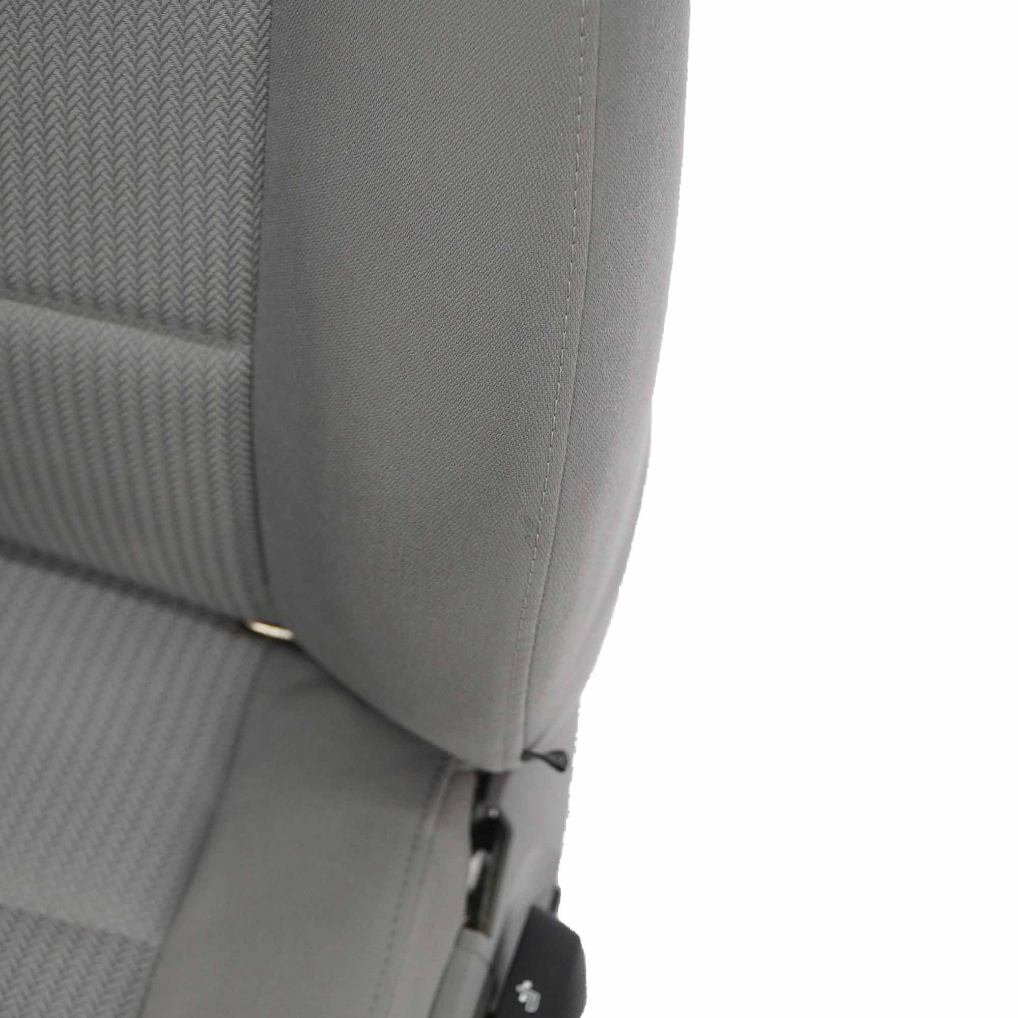 Front Seat BMW E90 E91 LCI Interior Cloth Vertex Grey Left N/S