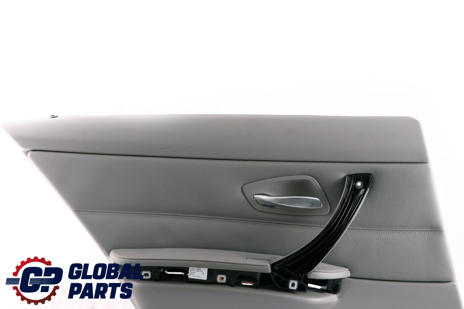 BMW E90 Garniture de Porte Arriere A Gauche Cuir Dakota Gris 7217581