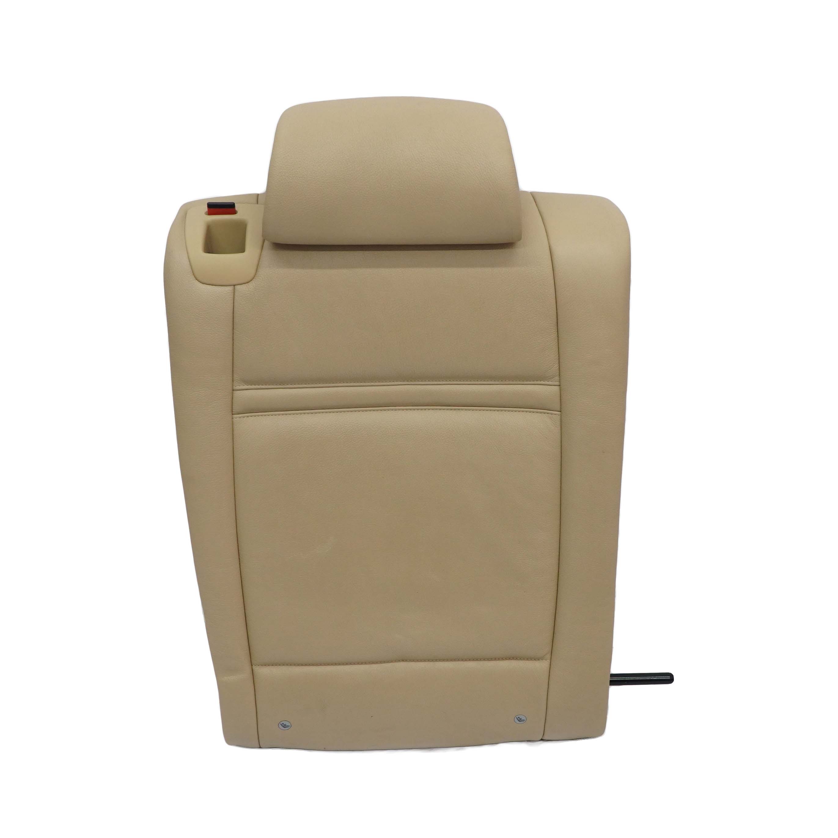 BMW X5 E70 Rear Seat Right O/S Backrest Armrest Beige Leather Nevada