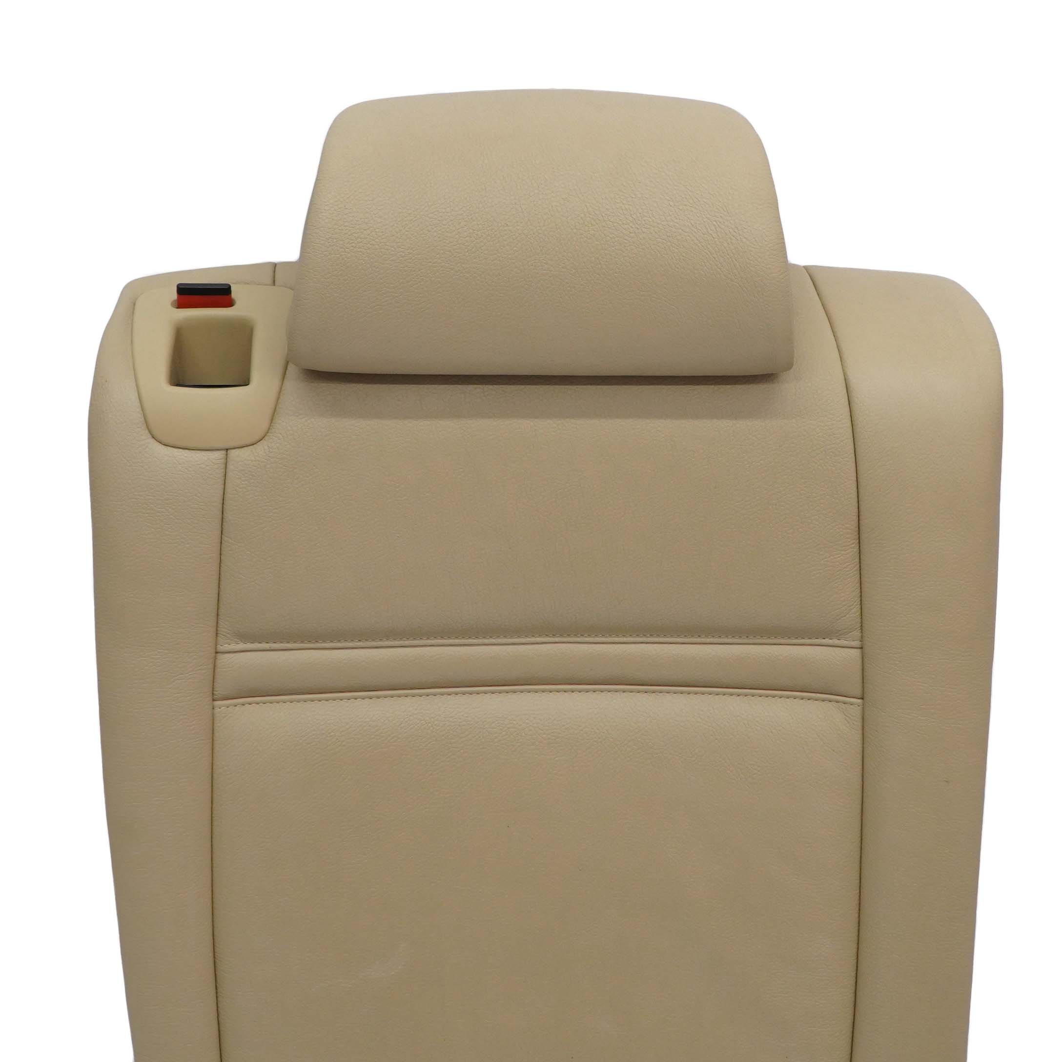 BMW X5 E70 Rear Seat Right O/S Backrest Armrest Beige Leather Nevada