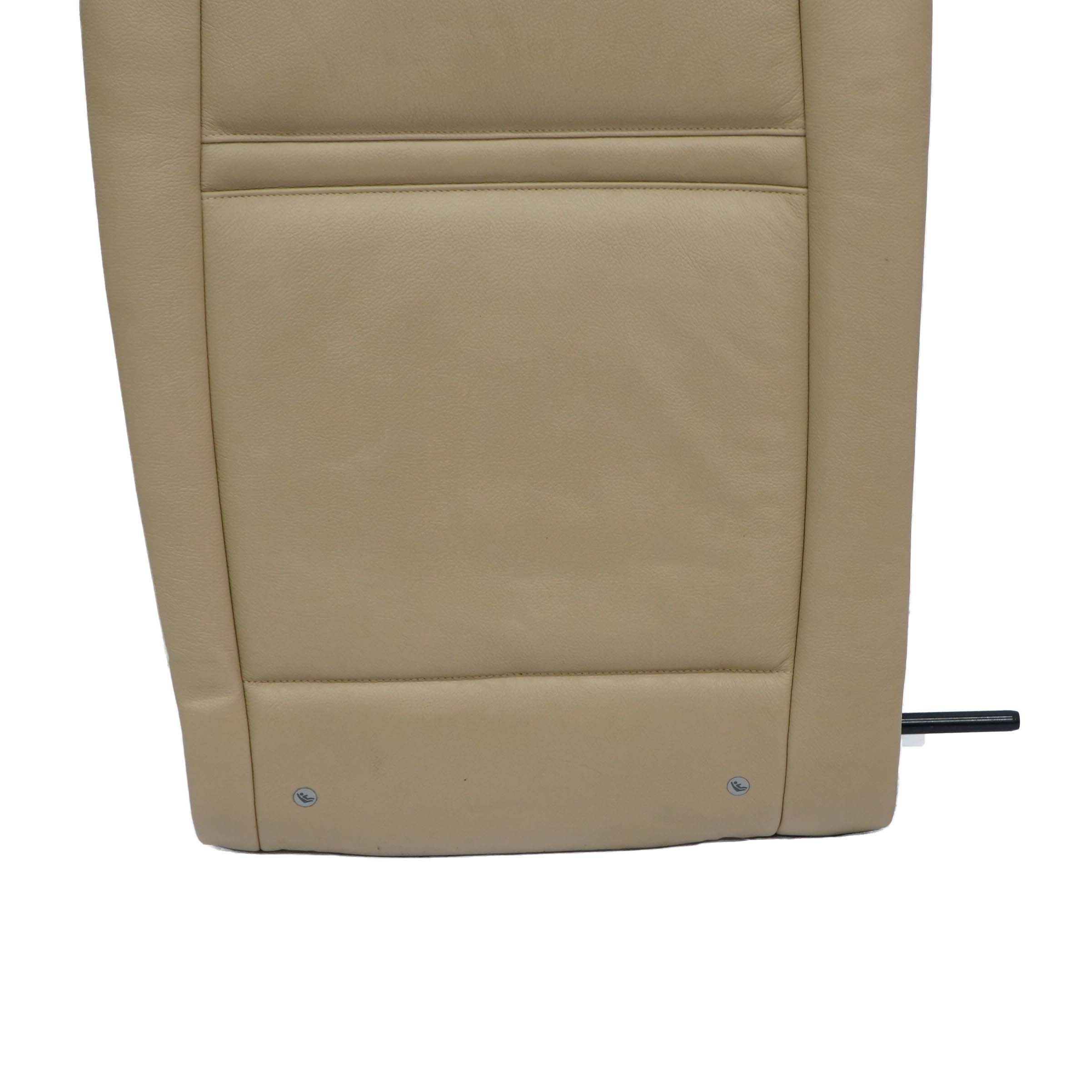 BMW X5 E70 Rear Seat Right O/S Backrest Armrest Beige Leather Nevada