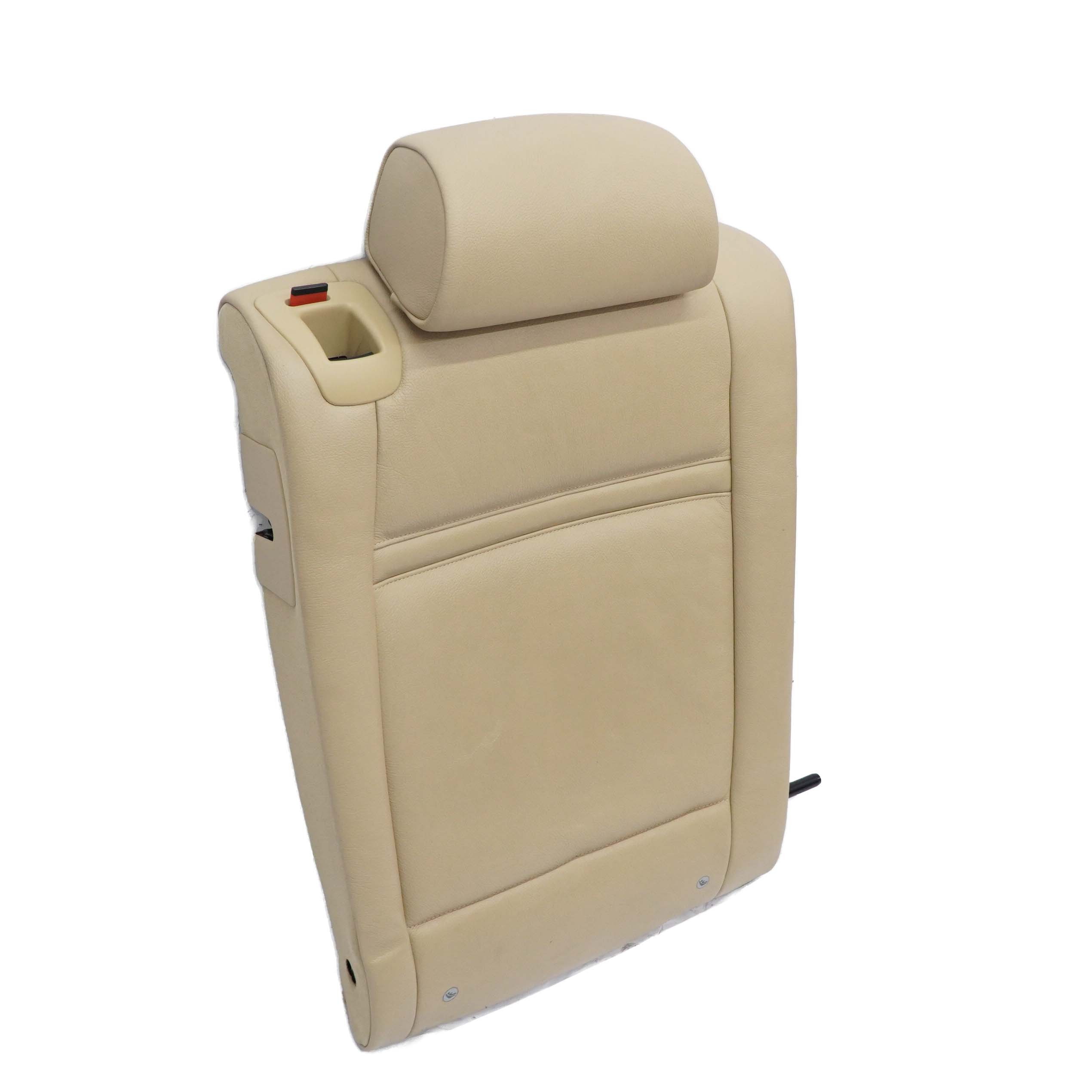 BMW X5 E70 Rear Seat Right O/S Backrest Armrest Beige Leather Nevada