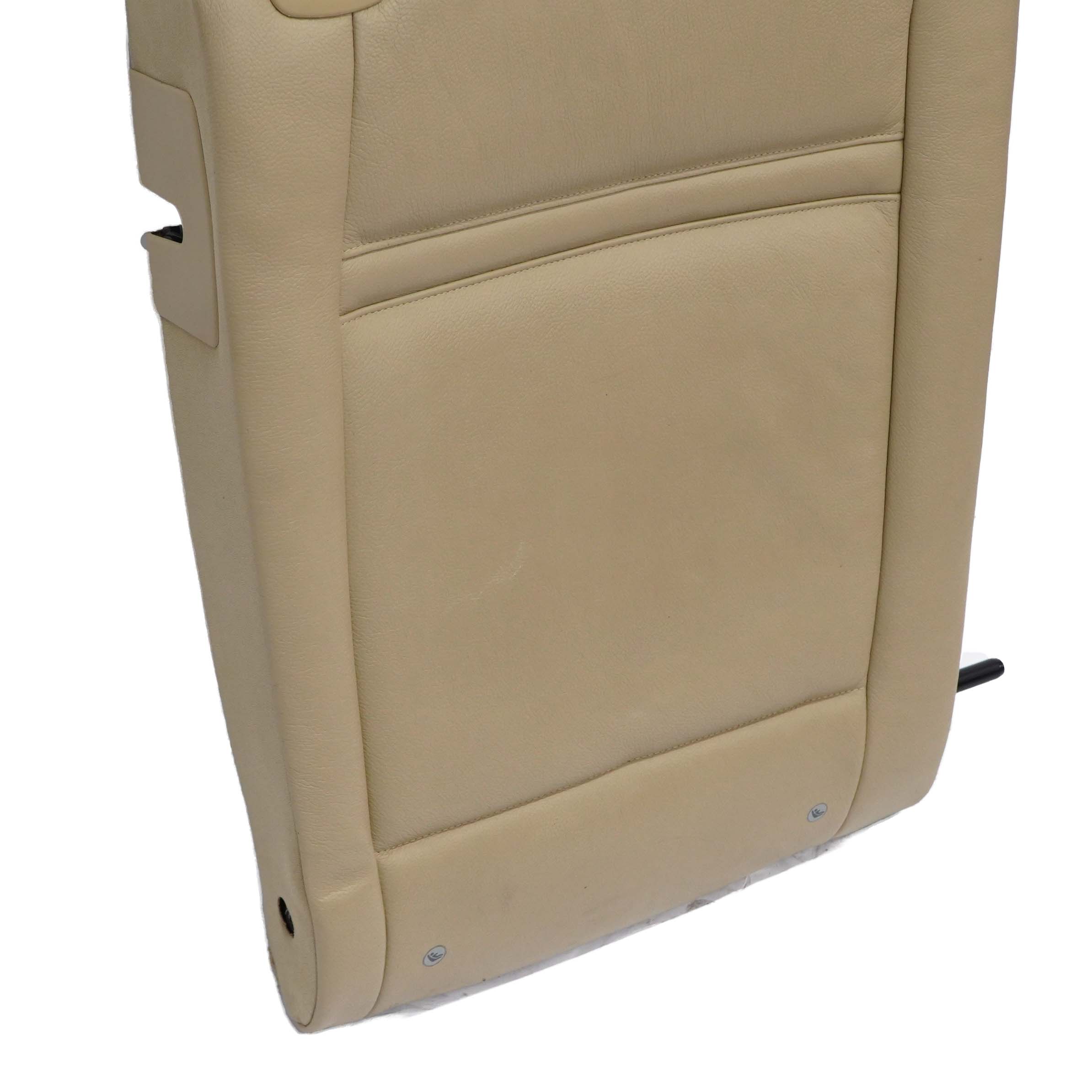 BMW X5 E70 Rear Seat Right O/S Backrest Armrest Beige Leather Nevada