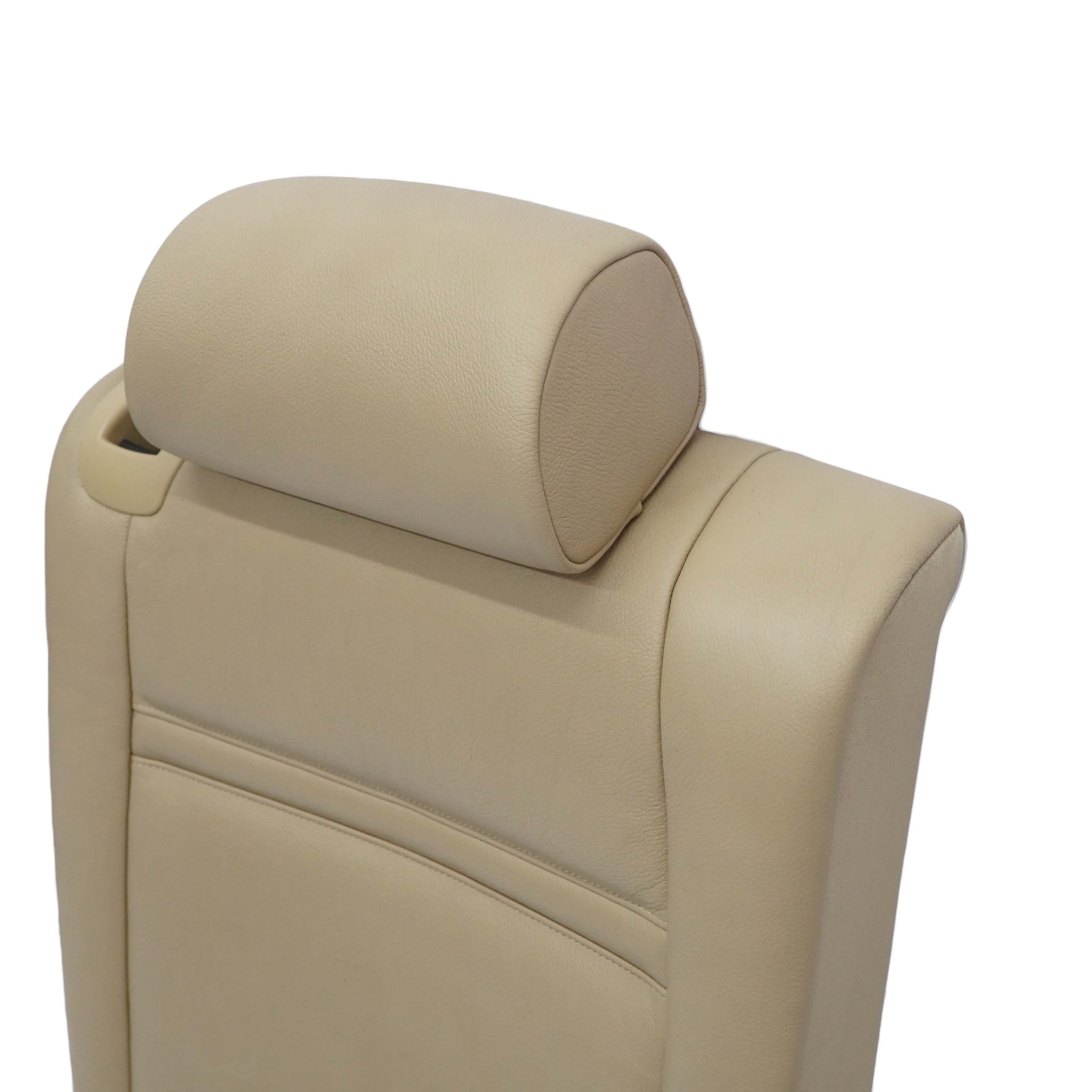 BMW X5 E70 Rear Seat Right O/S Backrest Armrest Beige Leather Nevada