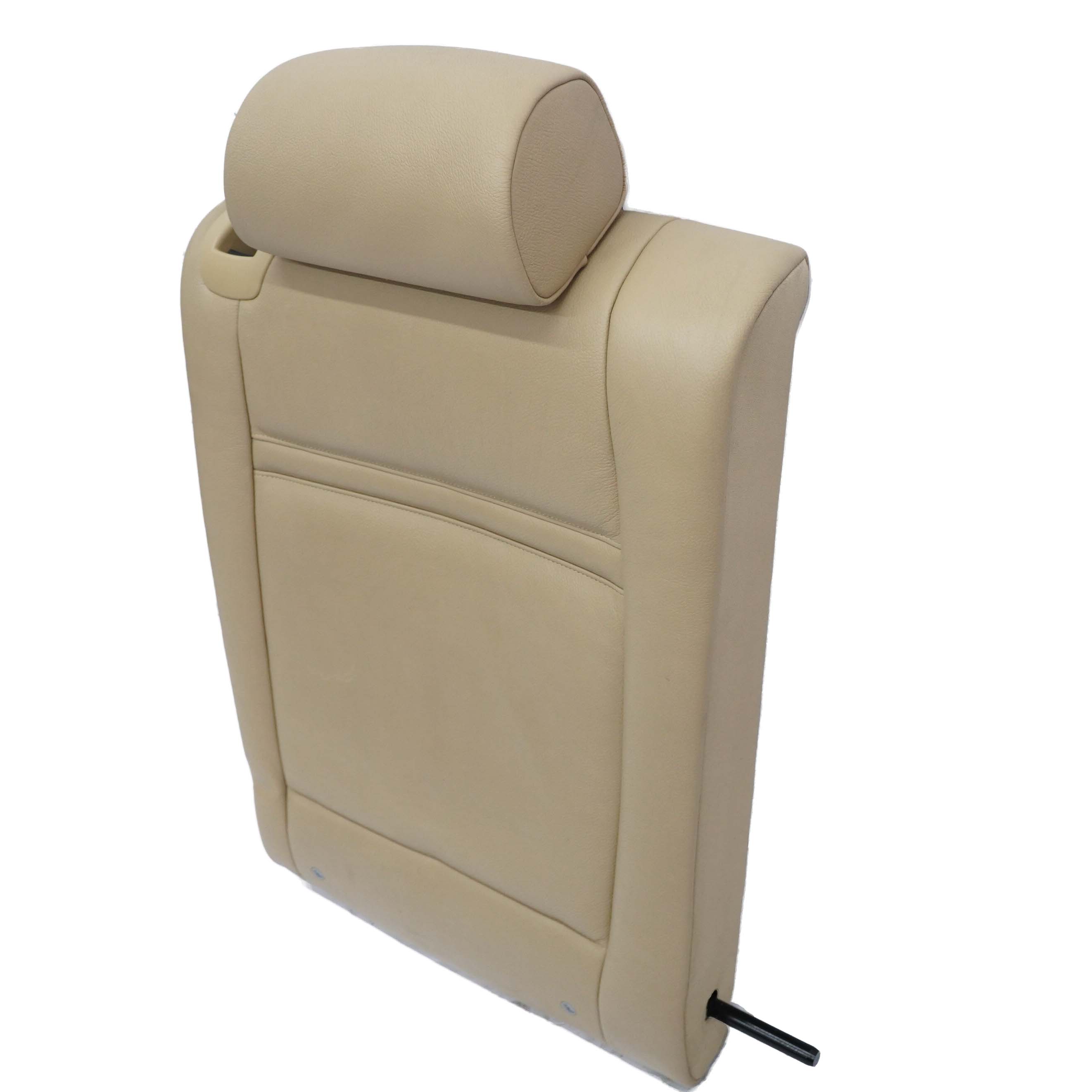 BMW X5 E70 Rear Seat Right O/S Backrest Armrest Beige Leather Nevada