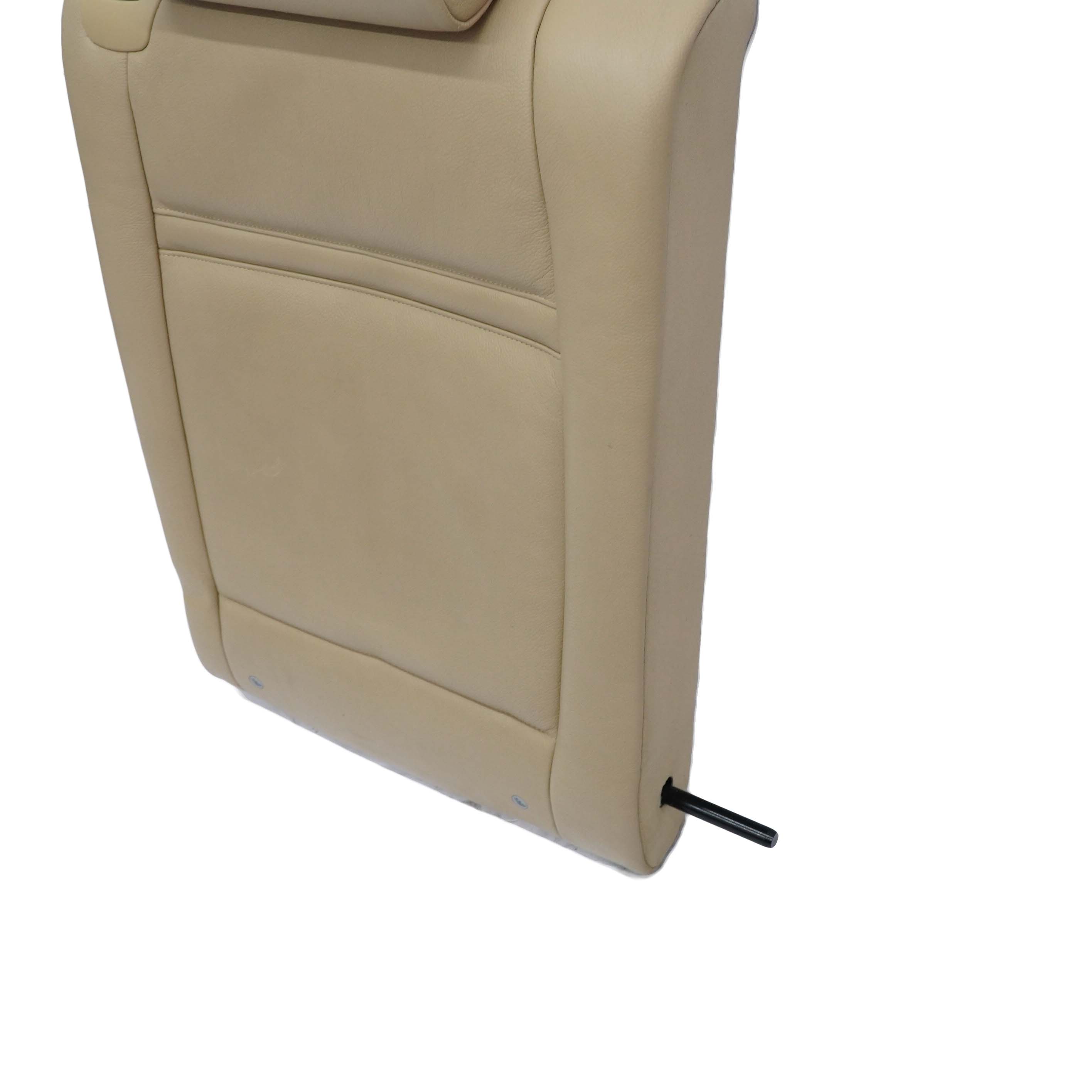 BMW X5 E70 Rear Seat Right O/S Backrest Armrest Beige Leather Nevada