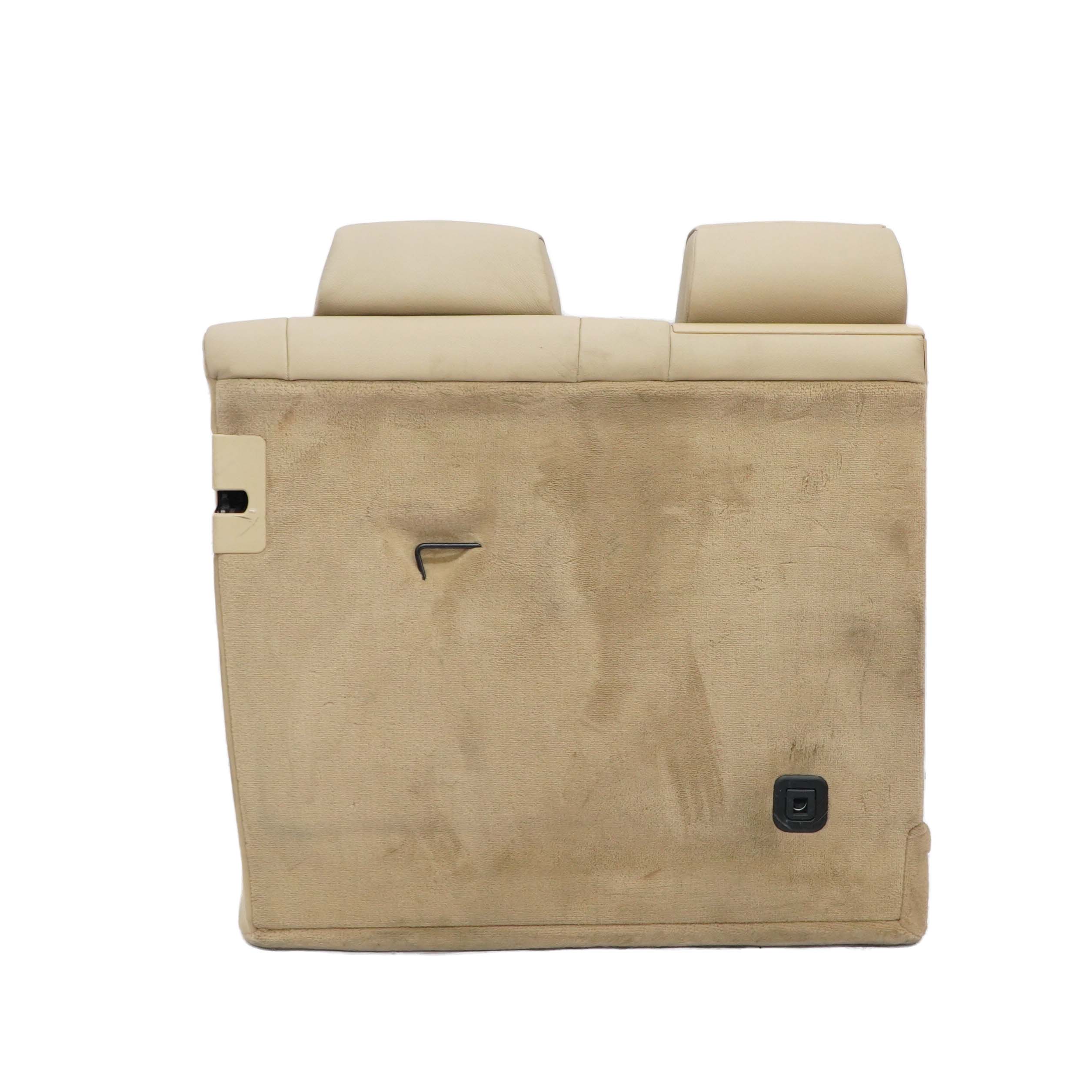 BMW X5 E70 Rear Seat Left N/S Backrest Armrest Beige Leather Nevada