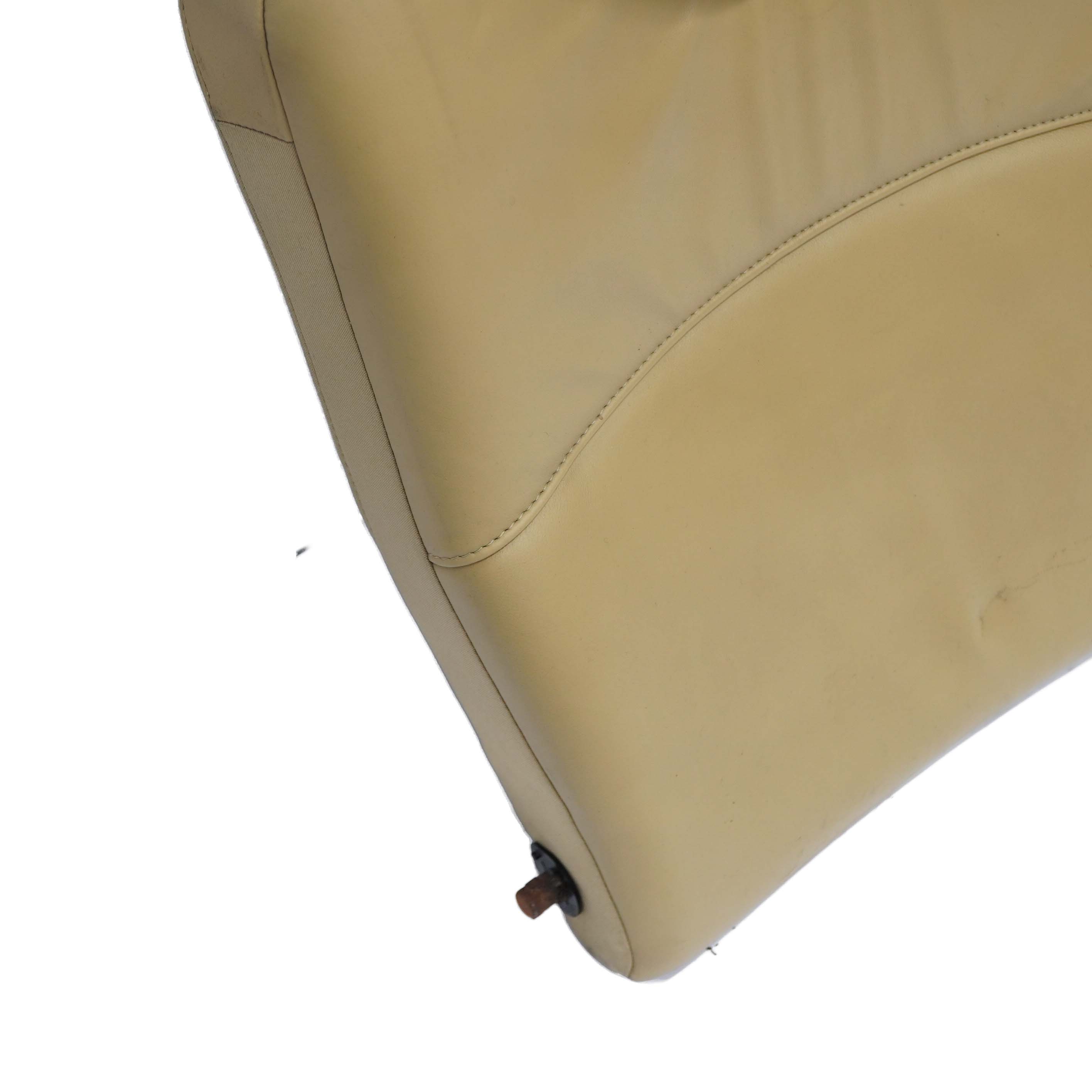 Mini Cooper One R57 Cabrio Rear Right O/S Tuscan Beige Leather Backrest Seat