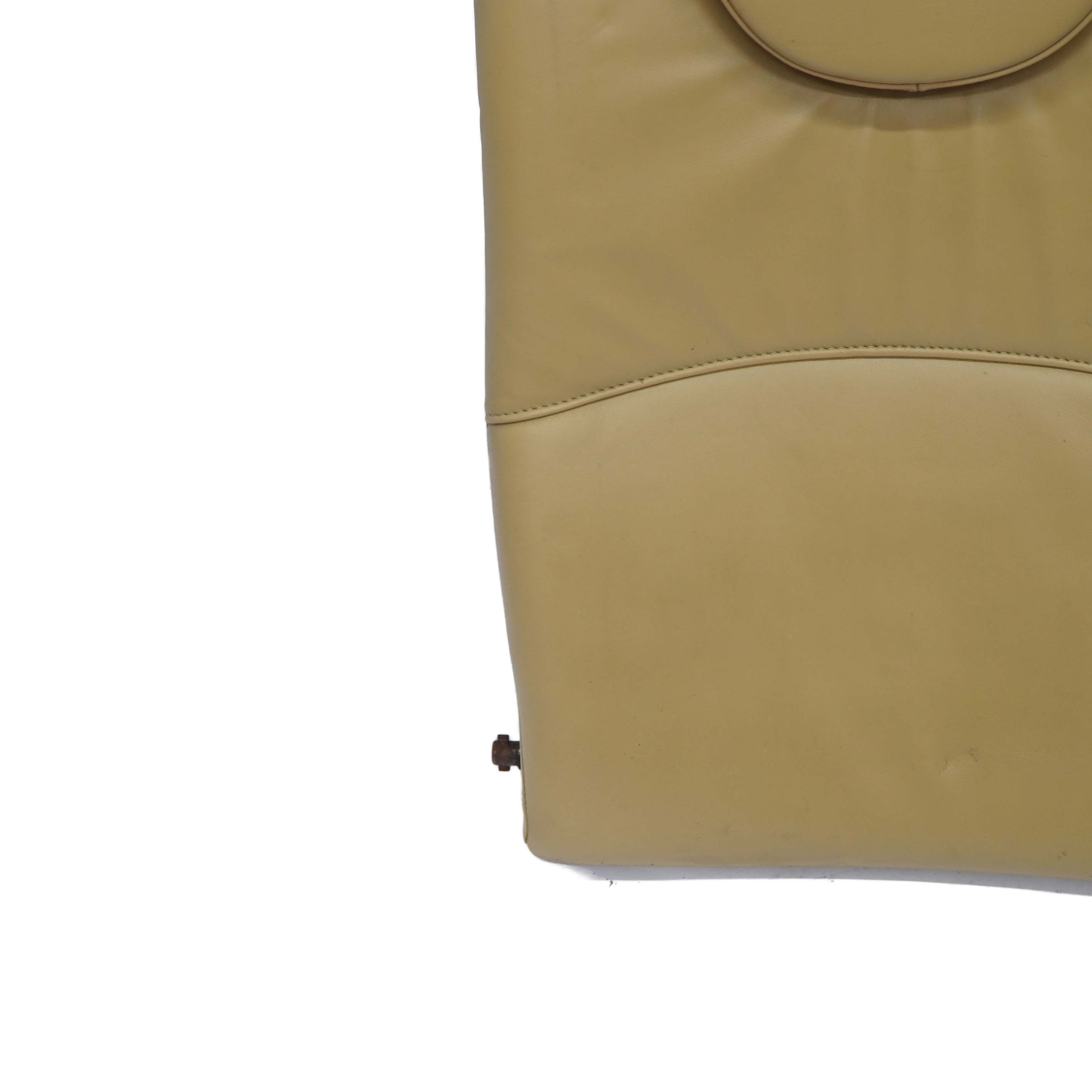 Mini Cooper One R57 Cabrio Rear Right O/S Tuscan Beige Leather Backrest Seat