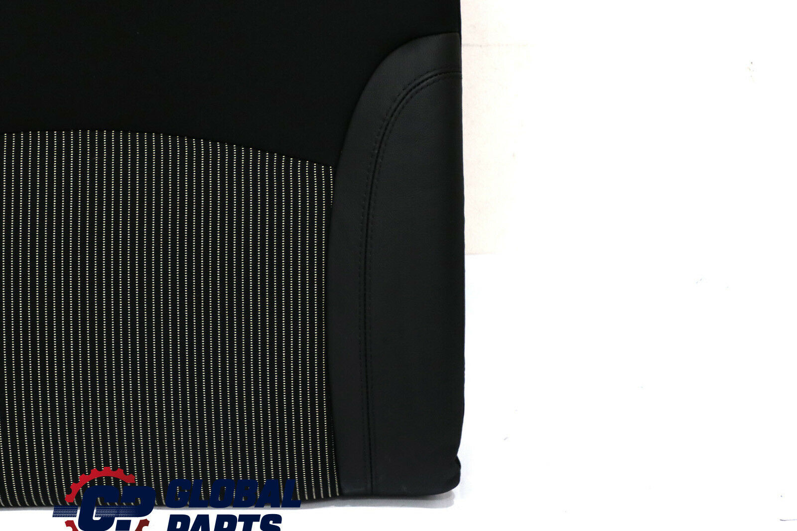 BMW MINI Cooper R56 Rear Right O/S Seat Backrest Cloth / Leather Carbon Black