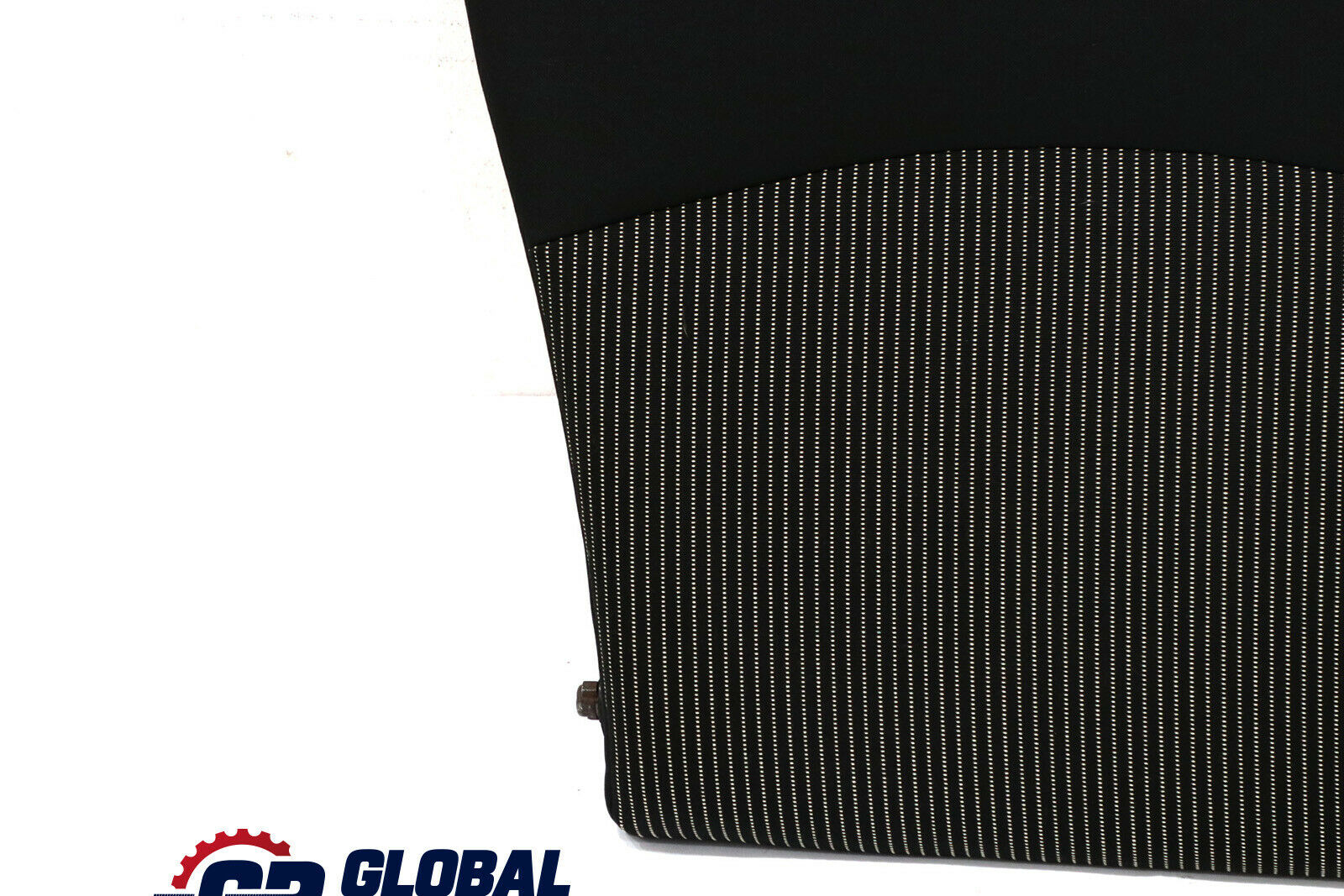 BMW MINI Cooper R56 Rear Right O/S Seat Backrest Cloth / Leather Carbon Black