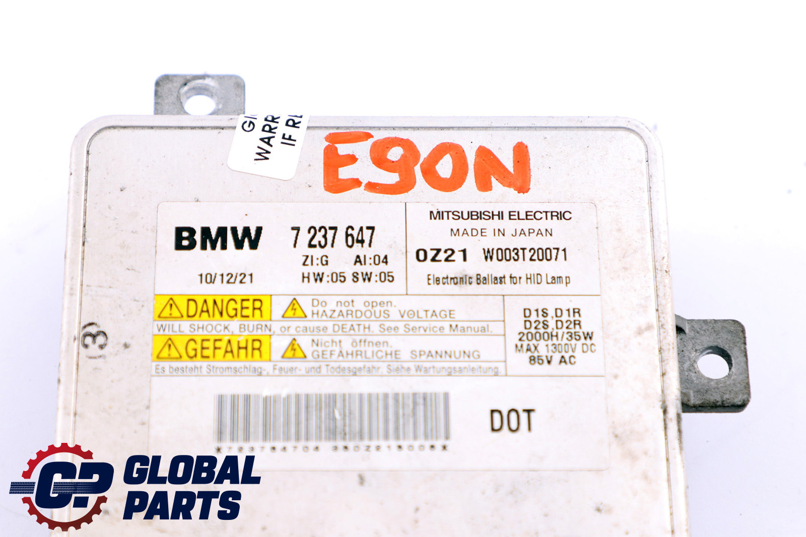 BMW 1 3 5 7 E90 LCI F01 F10 F11 F20 F21 Commande Xenon Lumiere 7237647