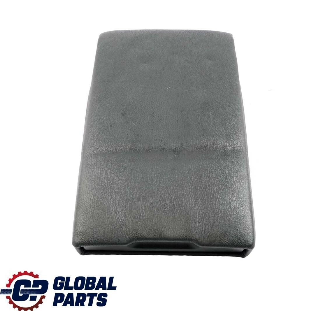 BMW 3 Series E90 E91 E92 Rear Seat Middle Armrest Leather Black 7246449