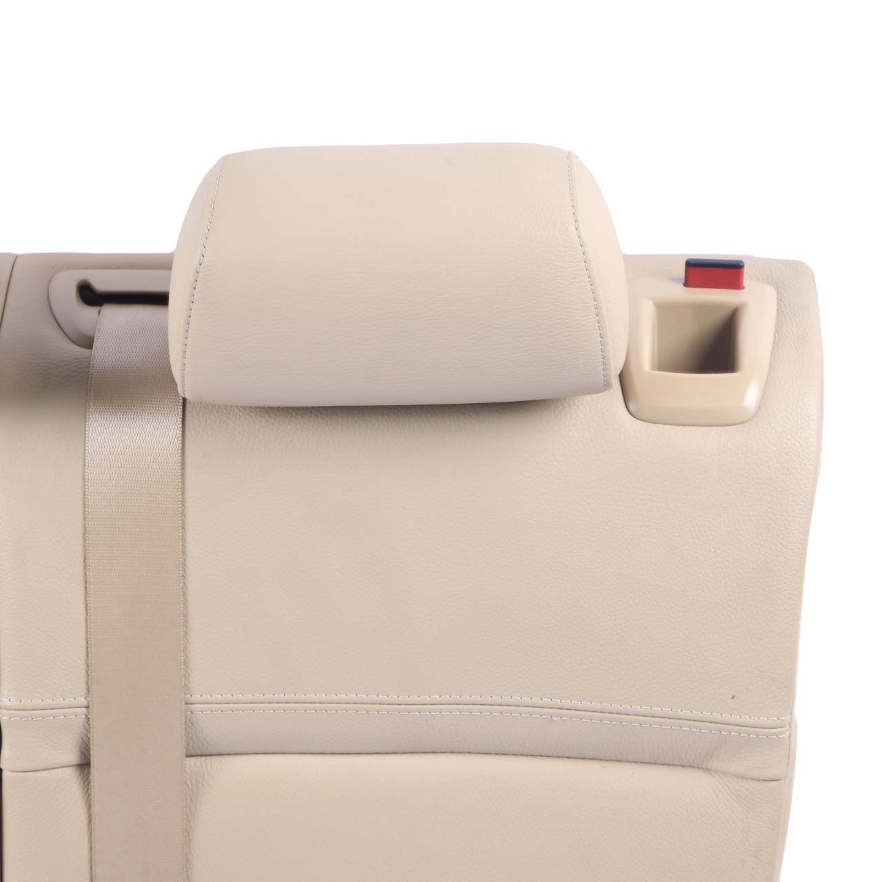 Rear Seat Backrest BMW E91 Touring Left N/S Back Cover Leather Dakota Beige