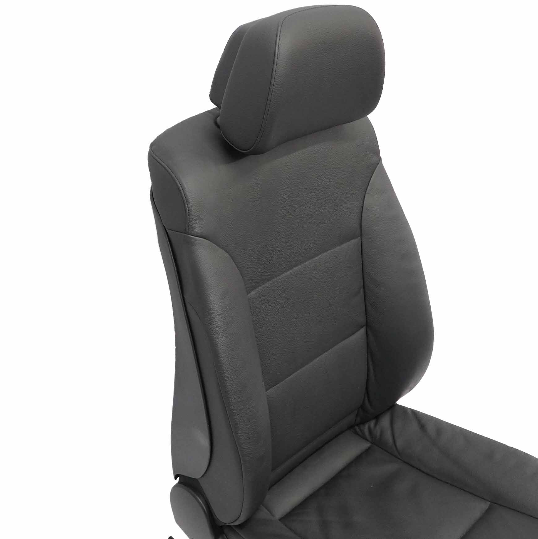 Front Seat BMW E60 E61 LCI Black Leather Heated Dakota Left N/S Seat