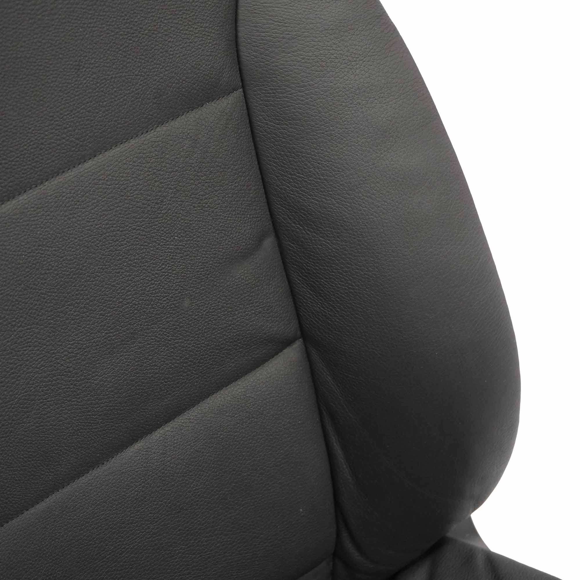 Front Seat BMW E60 E61 LCI Black Leather Heated Dakota Left N/S Seat