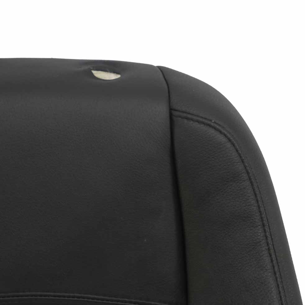 BMW E92 Seat Backrest Front Right O/S Heated Seat Cover Black Leather Dakota