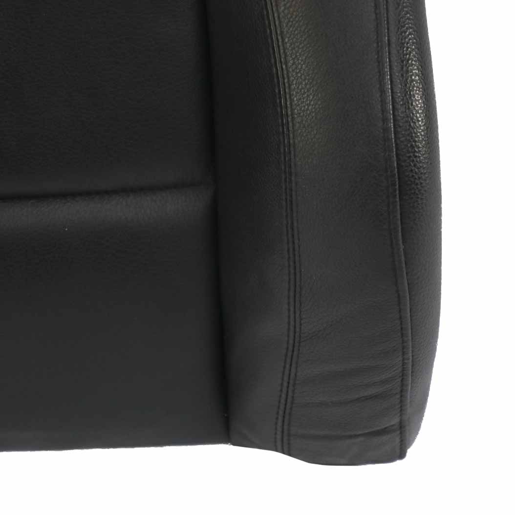 BMW E92 Seat Backrest Front Right O/S Heated Seat Cover Black Leather Dakota