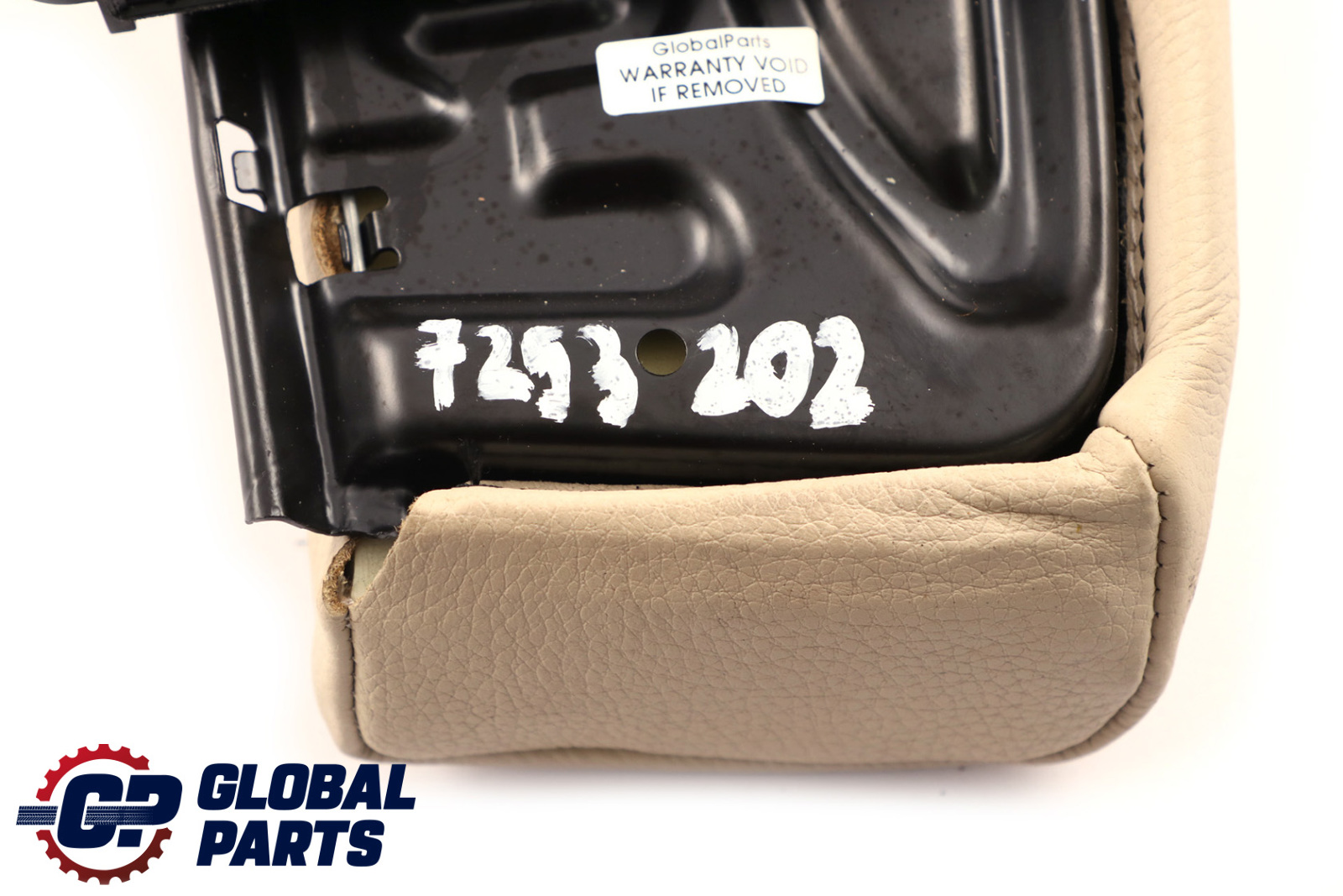 BMW E92 Sports Siège Support avant Support de cuisse Couverture Creambeige