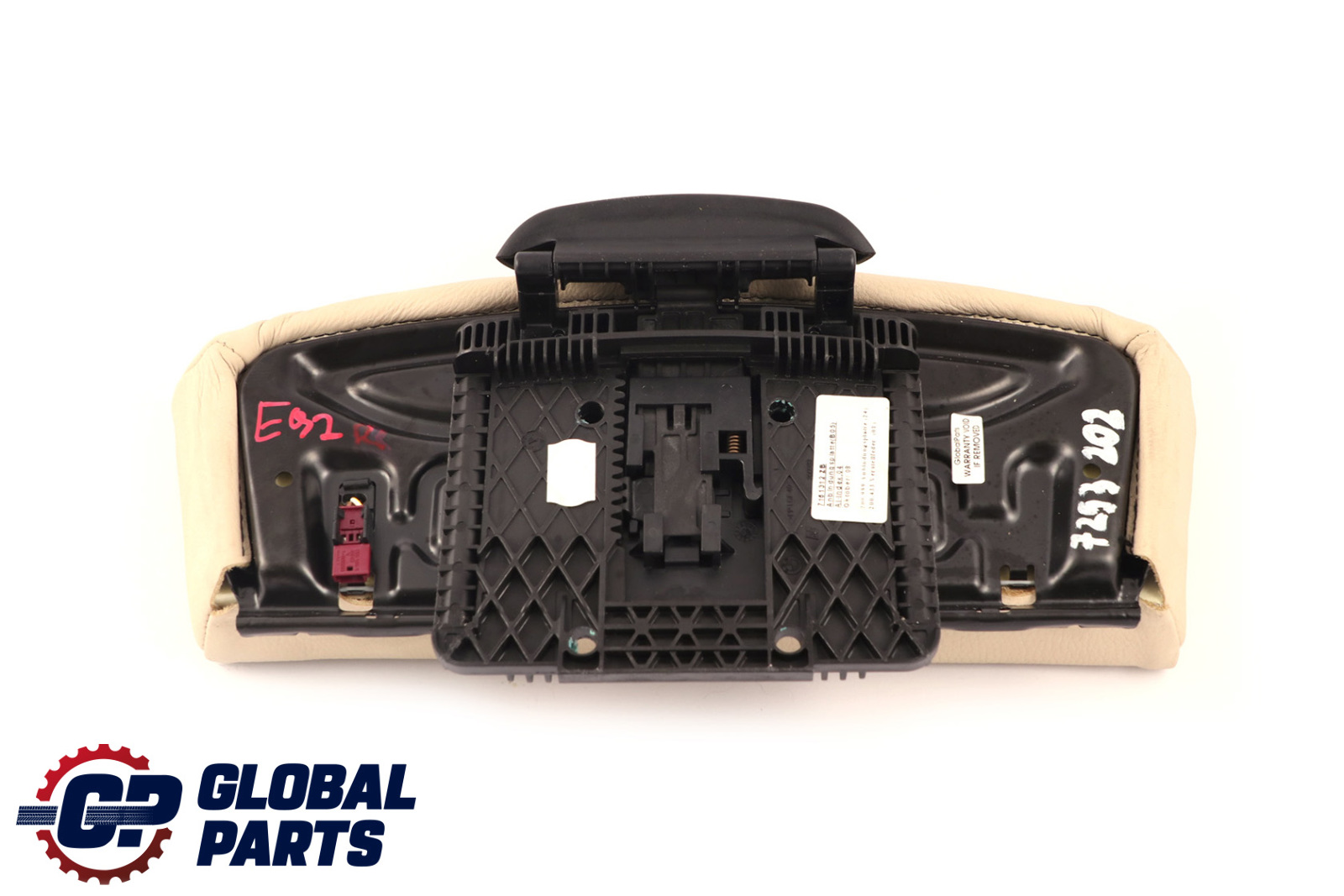 BMW E92 Sports Siège Support avant Support de cuisse Couverture Creambeige