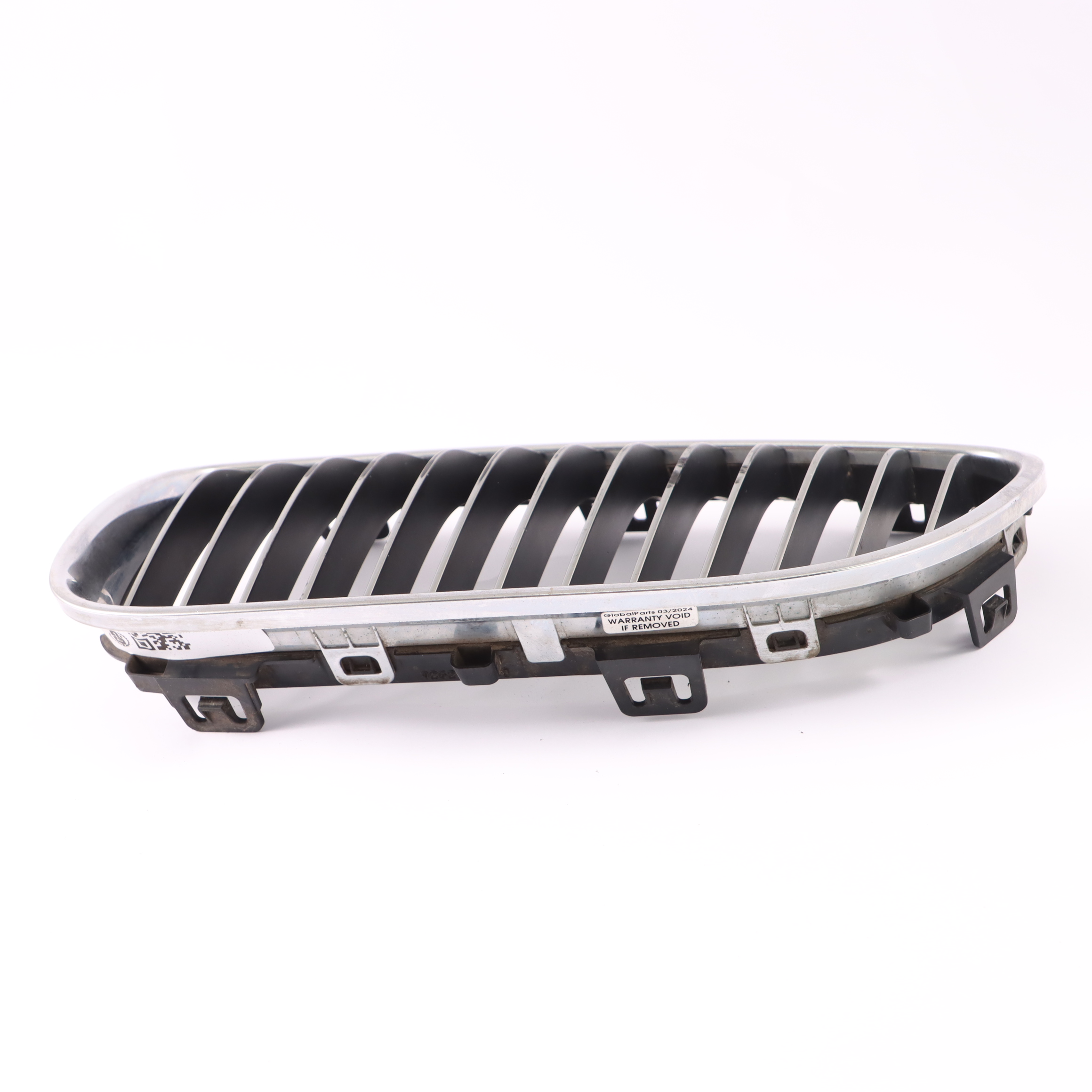 Grille BMW E92 E93 LCI Garniture avant Panneau de grille gauche Cadre chromé