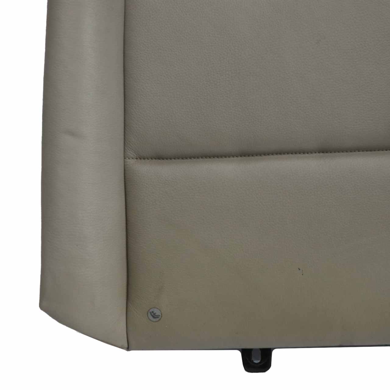 BMW E88 Rear Seat Backrest Convertible Cabrio Cover Leather Boston Beige