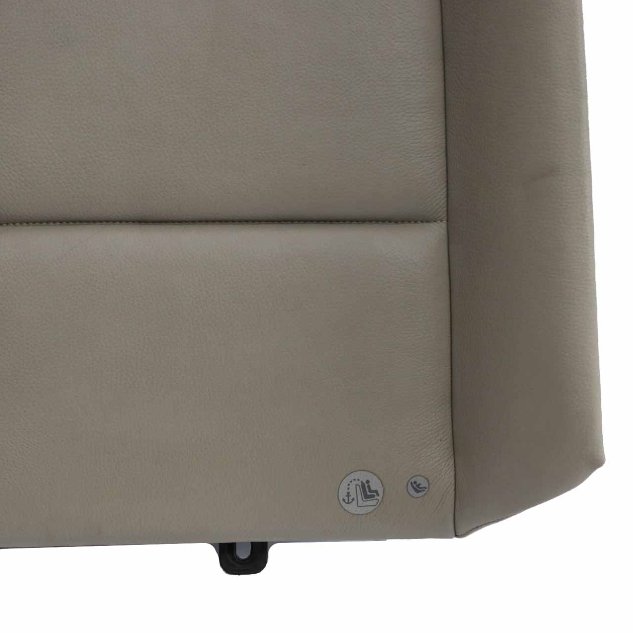 BMW E88 Rear Seat Backrest Convertible Cabrio Cover Leather Boston Beige