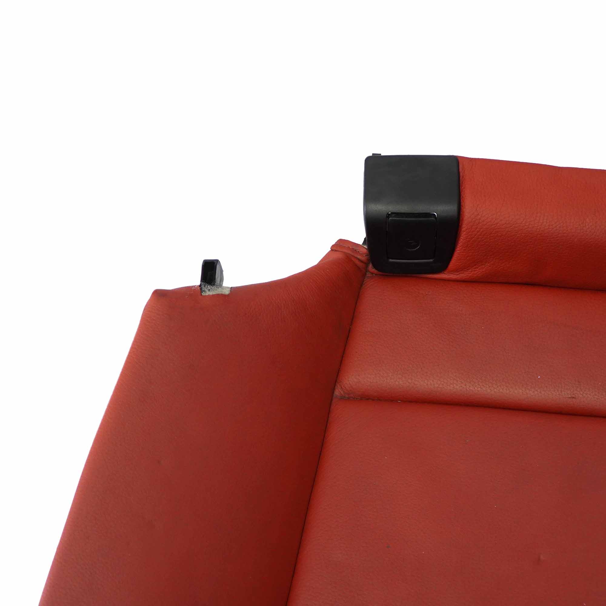 Rear Seat BMW E93 Cabrio Convertible Right O/S Cover Couch Leather Red