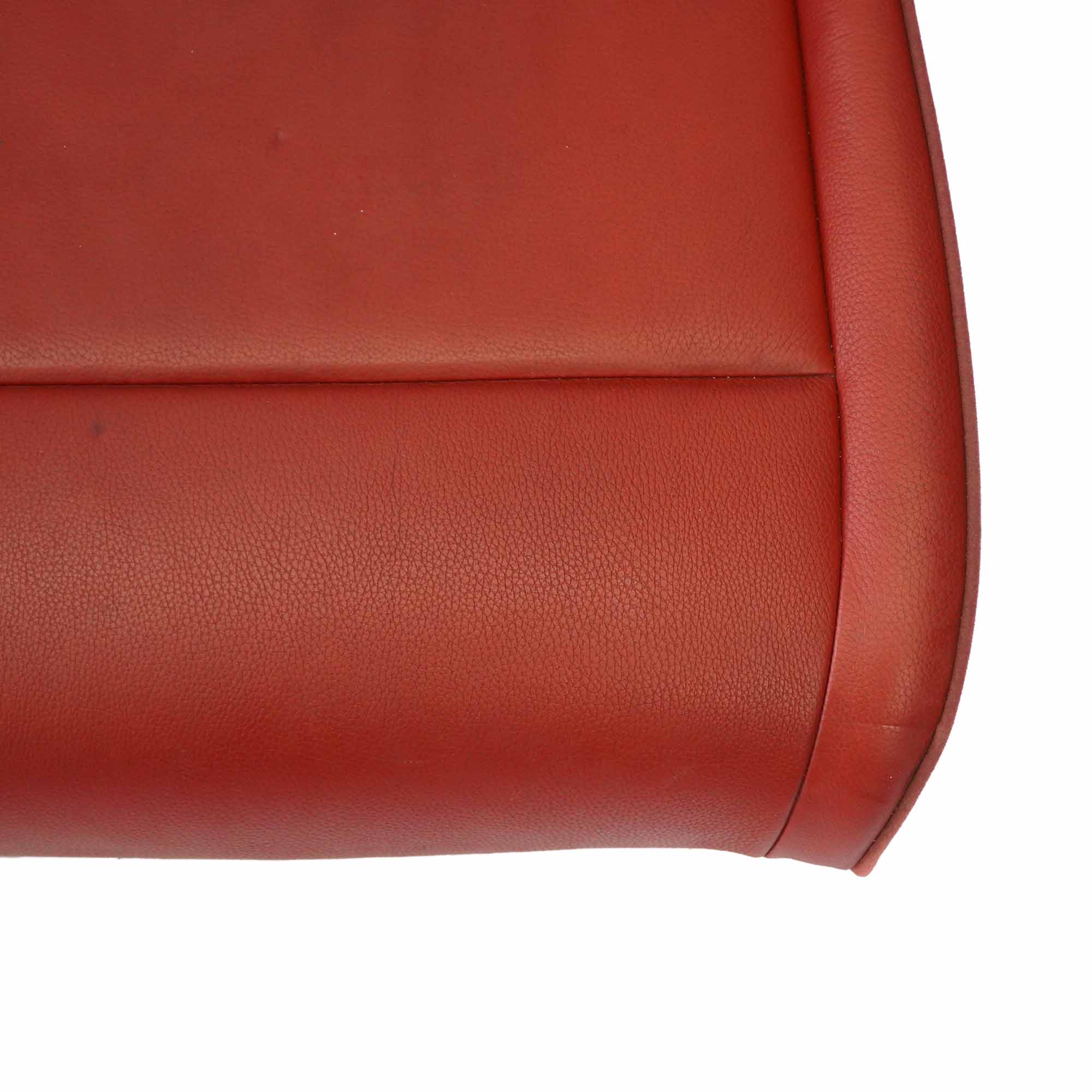 Rear Seat BMW E93 Cabrio Convertible Right O/S Cover Couch Leather Red