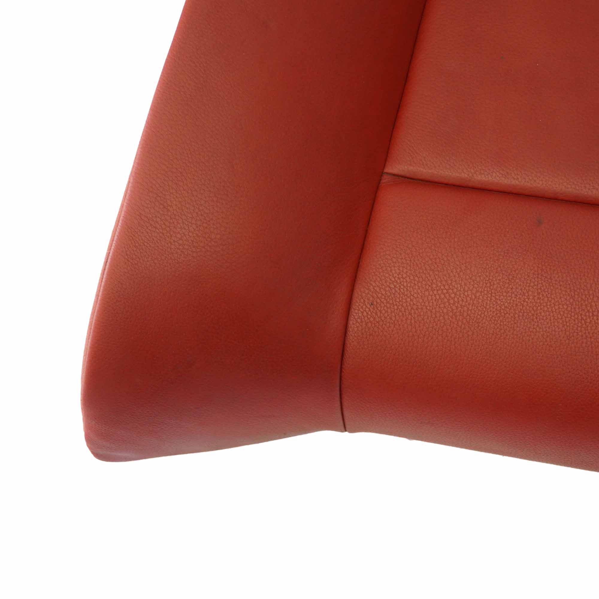 Rear Seat BMW E93 Cabrio Convertible Right O/S Cover Couch Leather Red