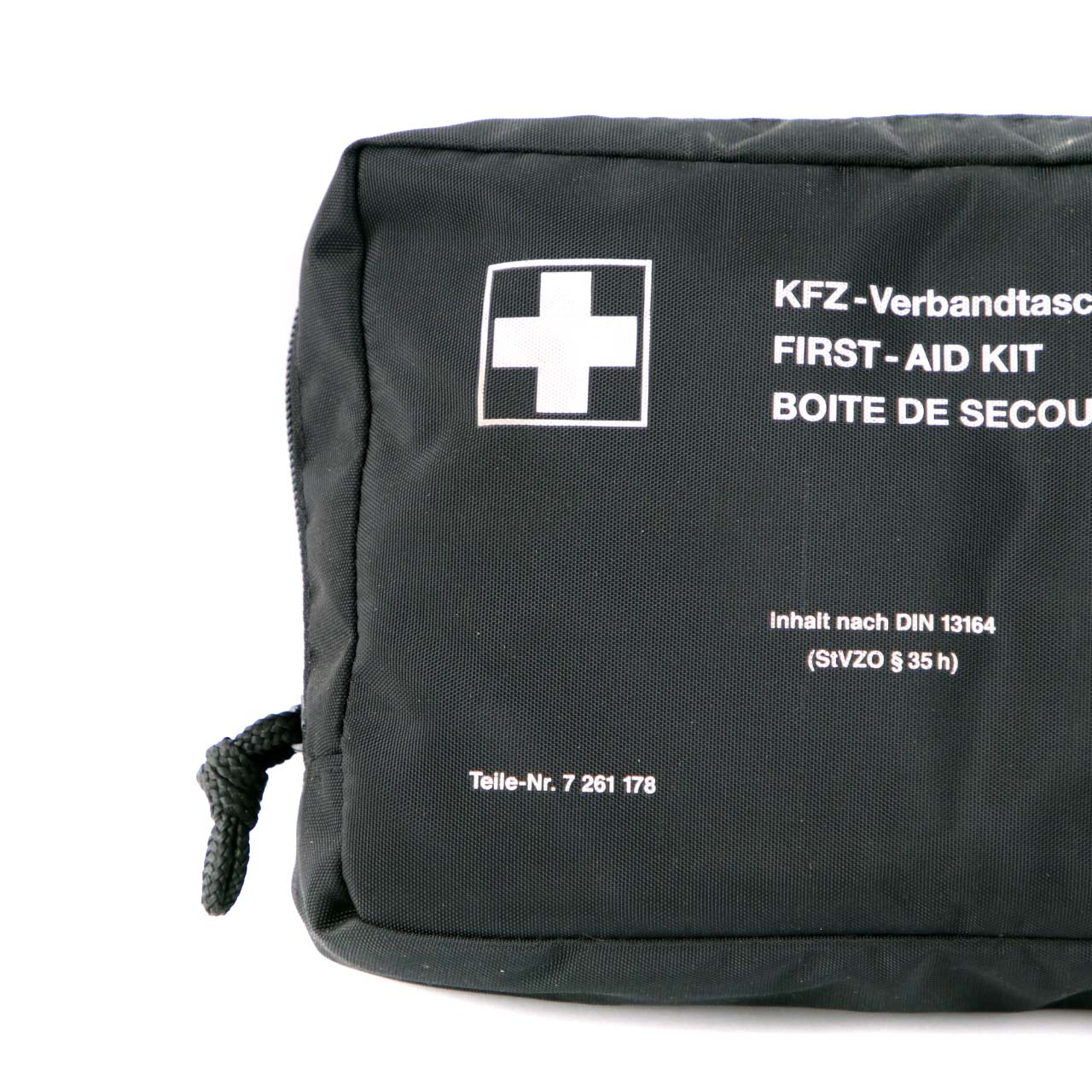 BMW Universal First Aid Emergency Medical Kit Pouch Black 7261178