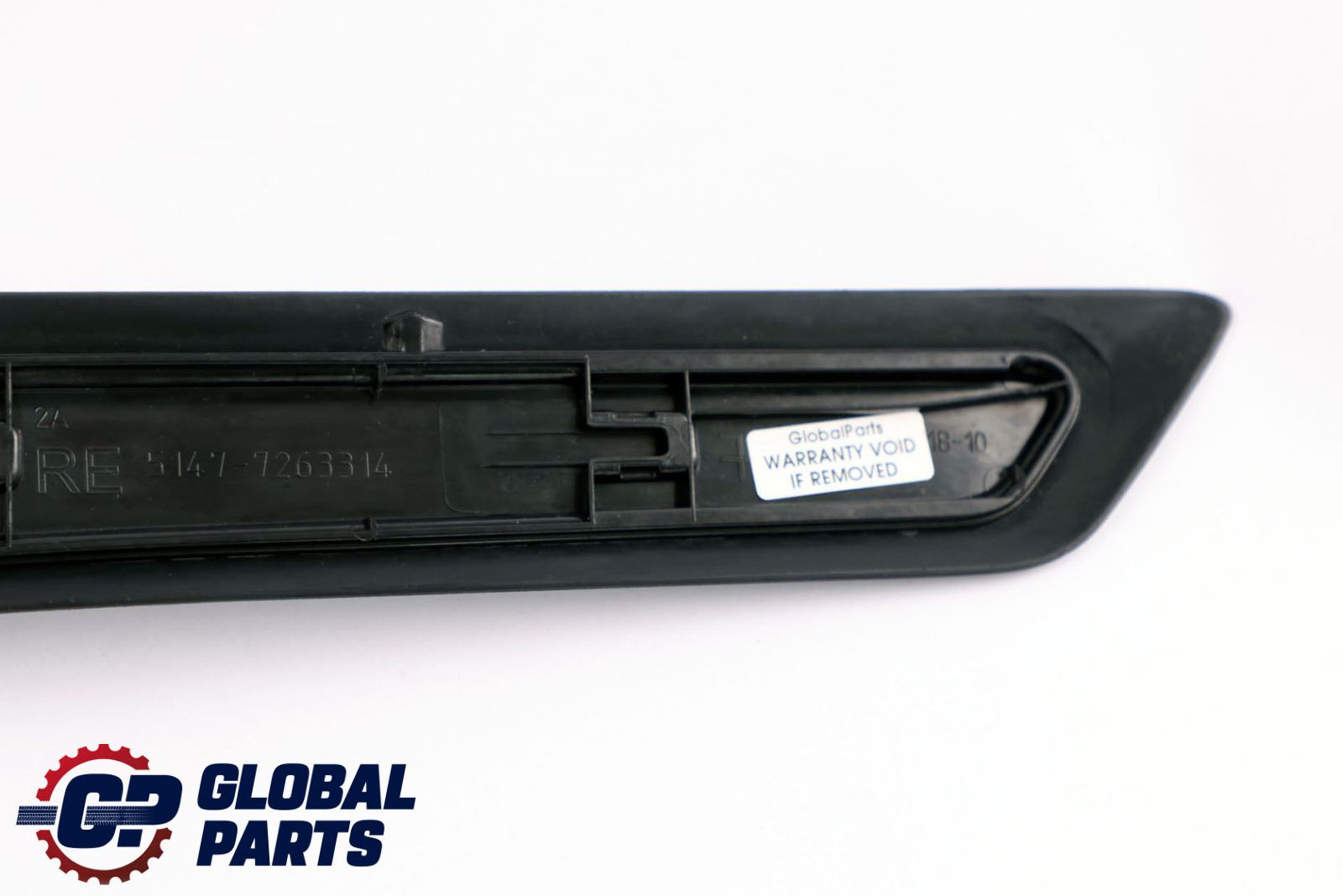 BMW 3 Series F30 F31 Cover Strip Entrance Interior Rear Right O/S 7263314