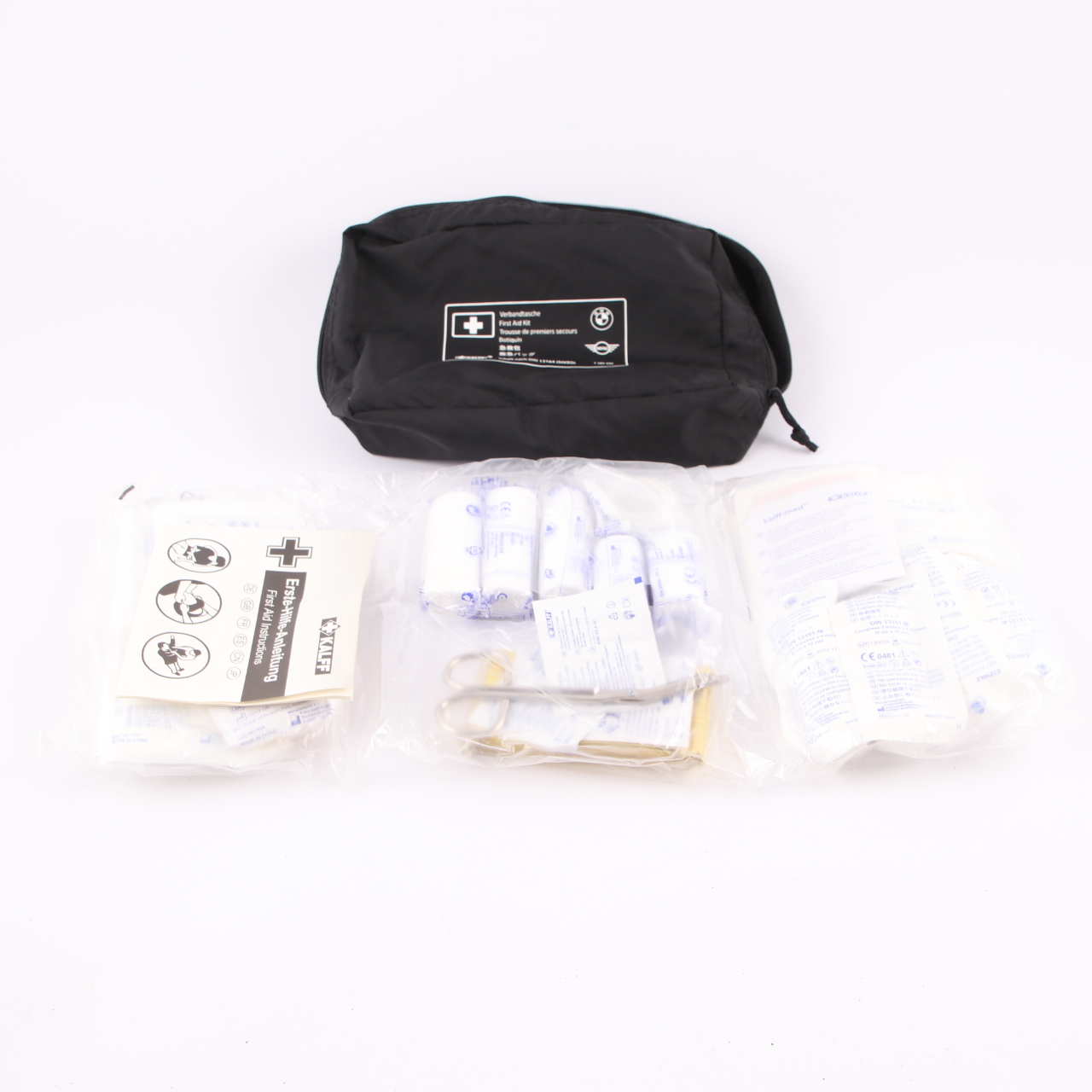 Mini Universal First Aid Emergency Medical Kit Pouch Black 7263439