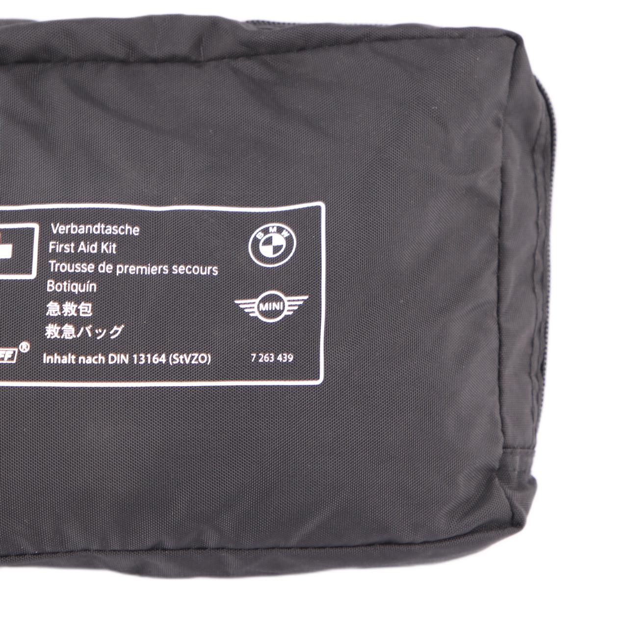 Mini Universal First Aid Emergency Medical Kit Pouch Black 7263439