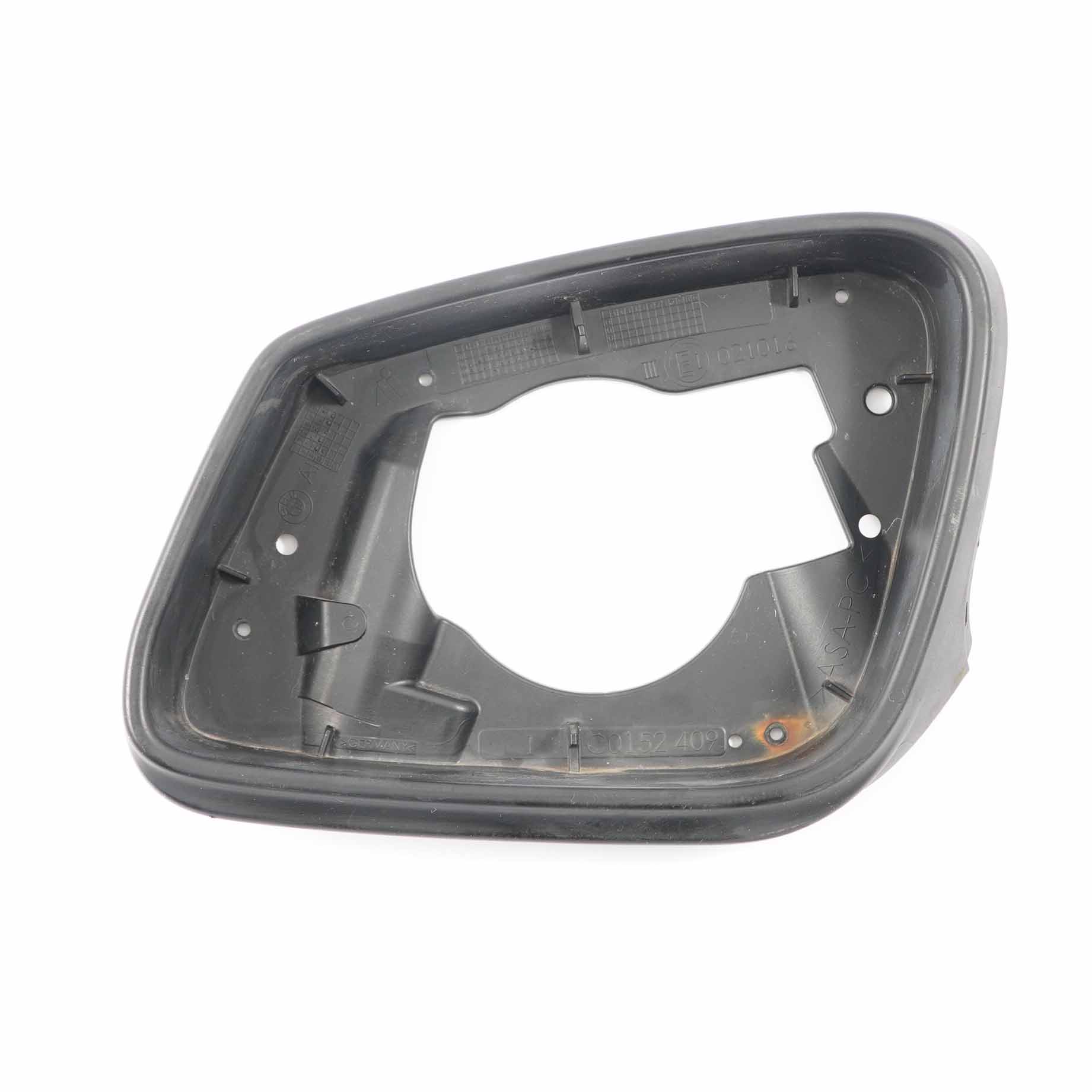 Anneau de rétroviseur BMW F10 F11 Support gauche extérieur Noir 7266027