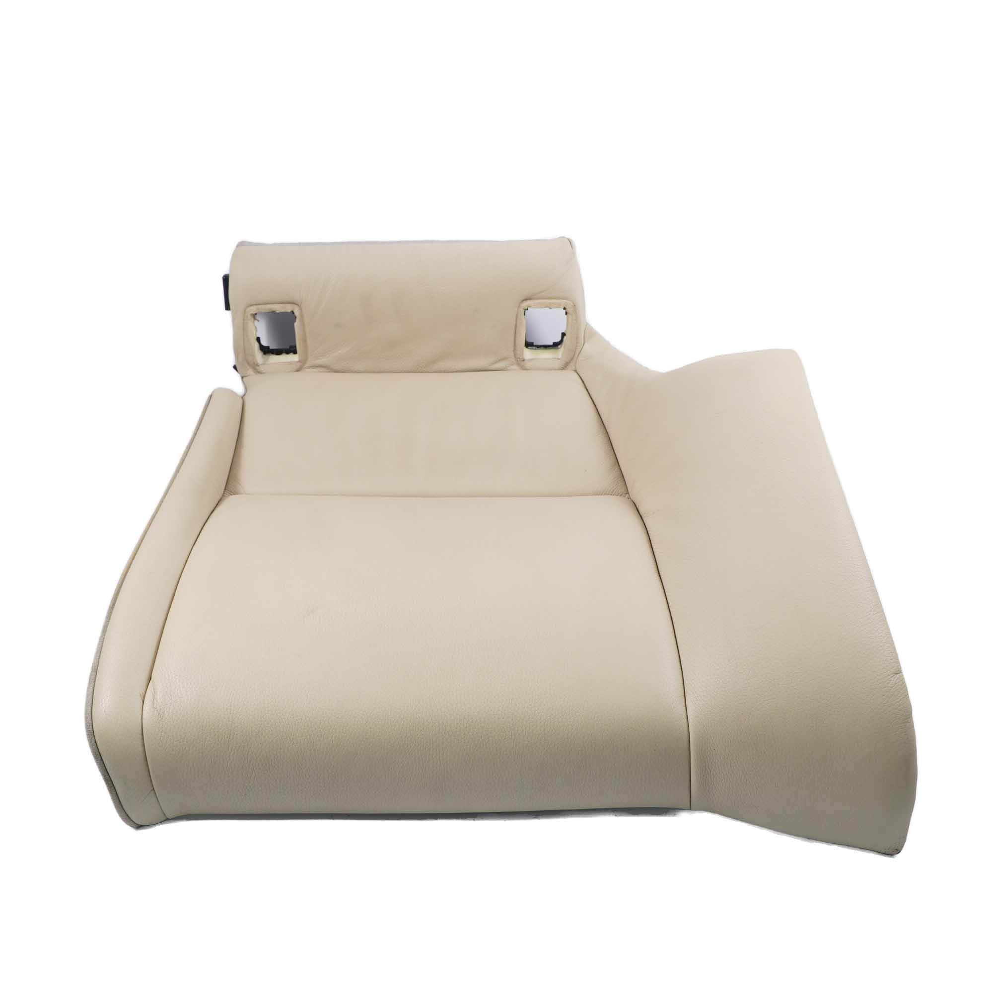 BMW E92 Rear Seat Bench Left N/S Couch Cover Cream Beige Leather Dakota