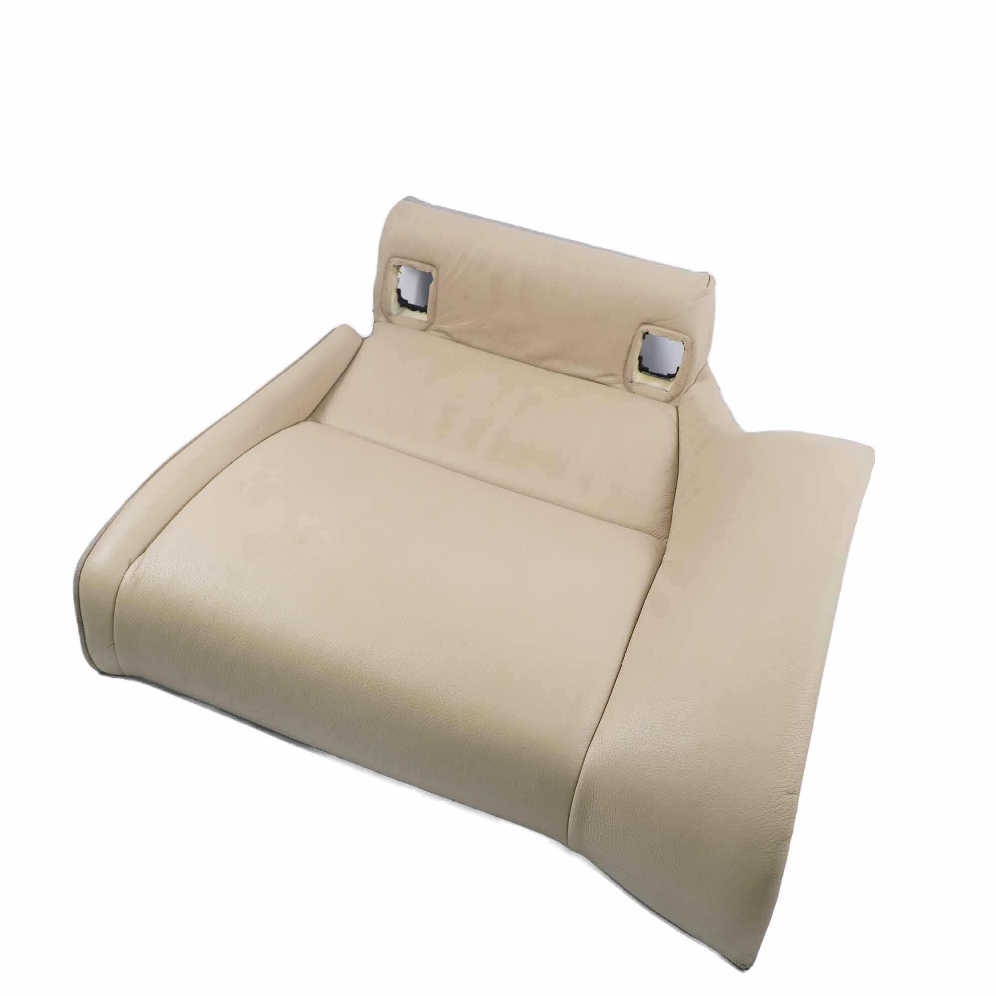 BMW E92 Rear Seat Bench Left N/S Couch Cover Cream Beige Leather Dakota