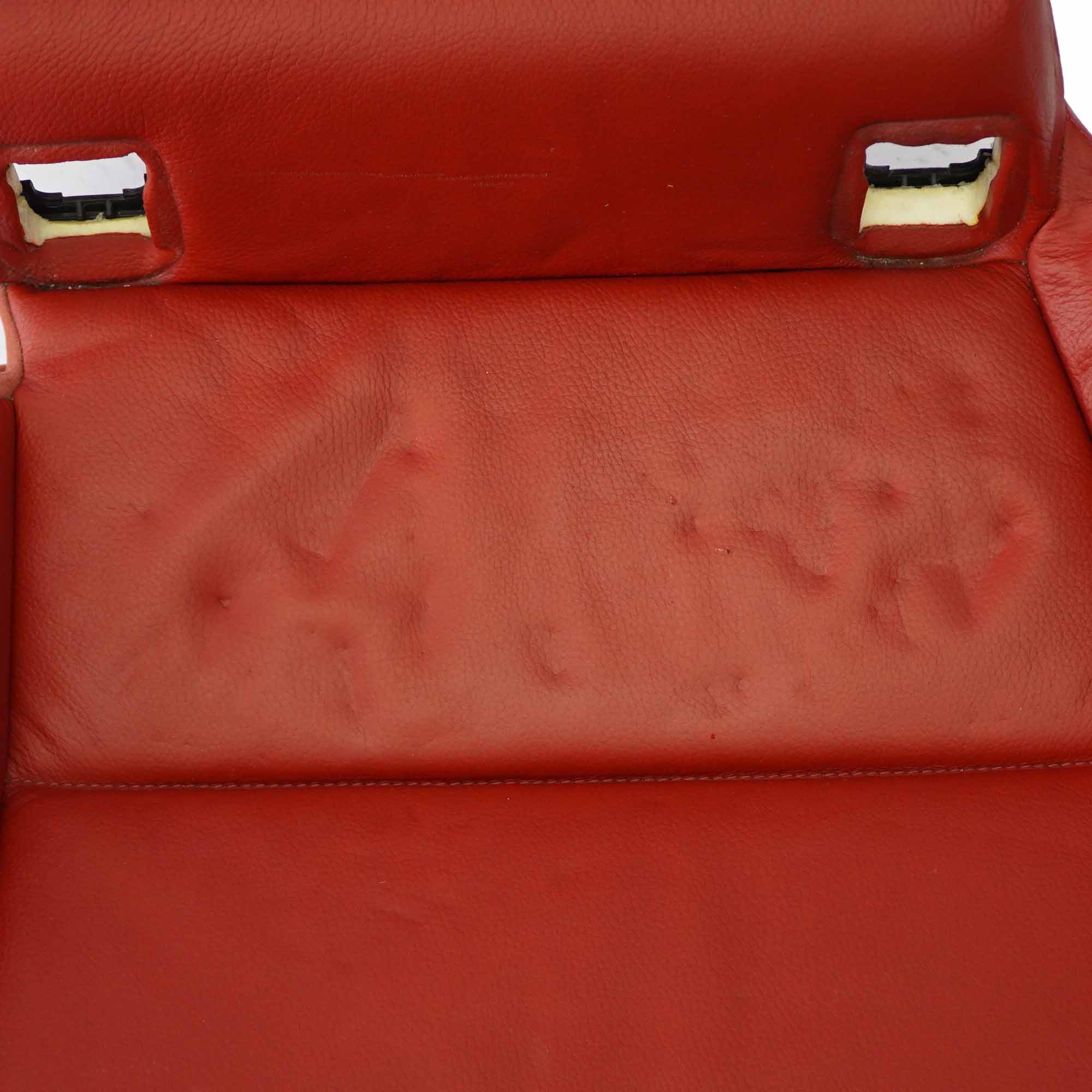 BMW E92 Rear Seat Cover Left N/S Seat Cover Couch Bench Red Leather