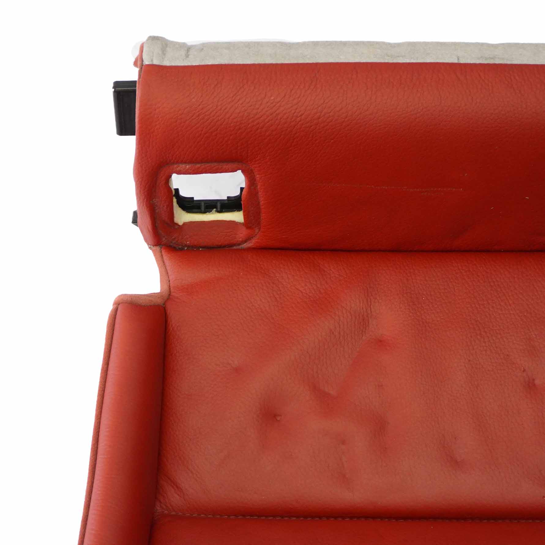 BMW E92 Rear Seat Cover Left N/S Seat Cover Couch Bench Red Leather