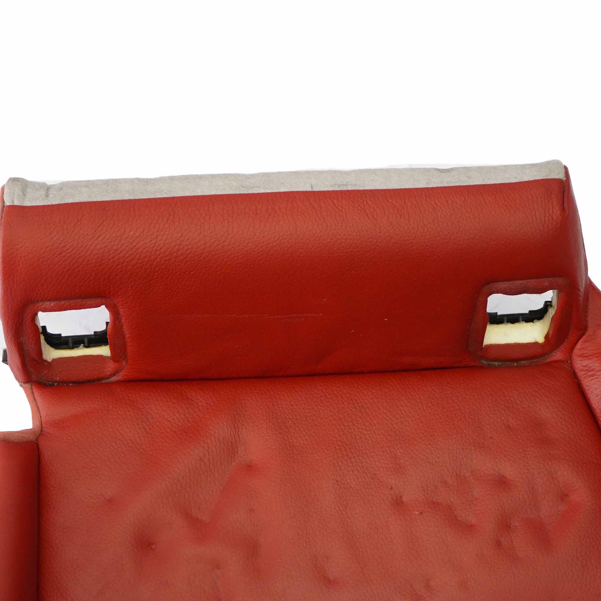 BMW E92 Rear Seat Cover Left N/S Seat Cover Couch Bench Red Leather