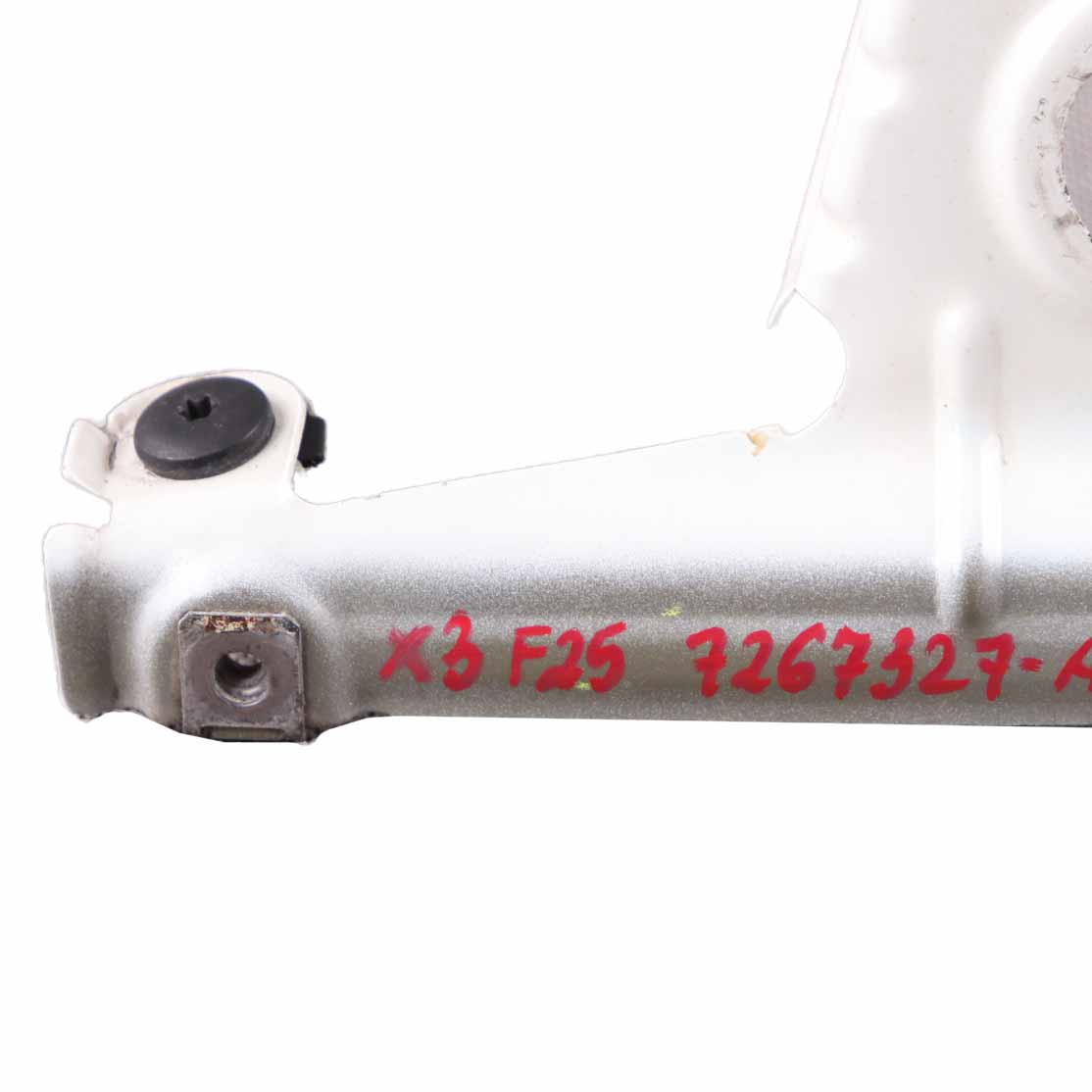 BMW X3 F25 Support de phare avant gauche Support alpin blanc 7267327