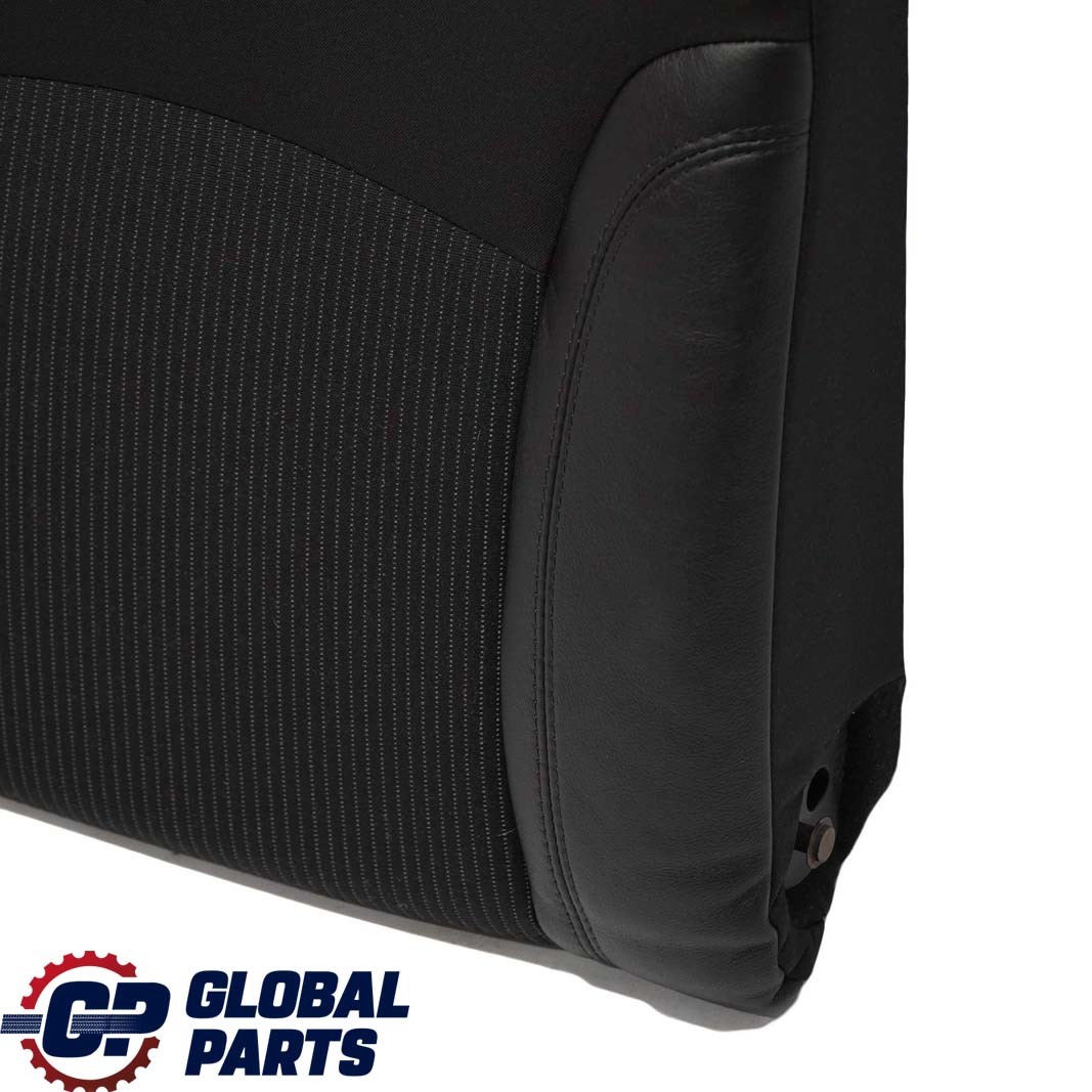 Mini Cooper One R56 LCI Rear Right O/S Seat Backrest Cloth / Leather  Black