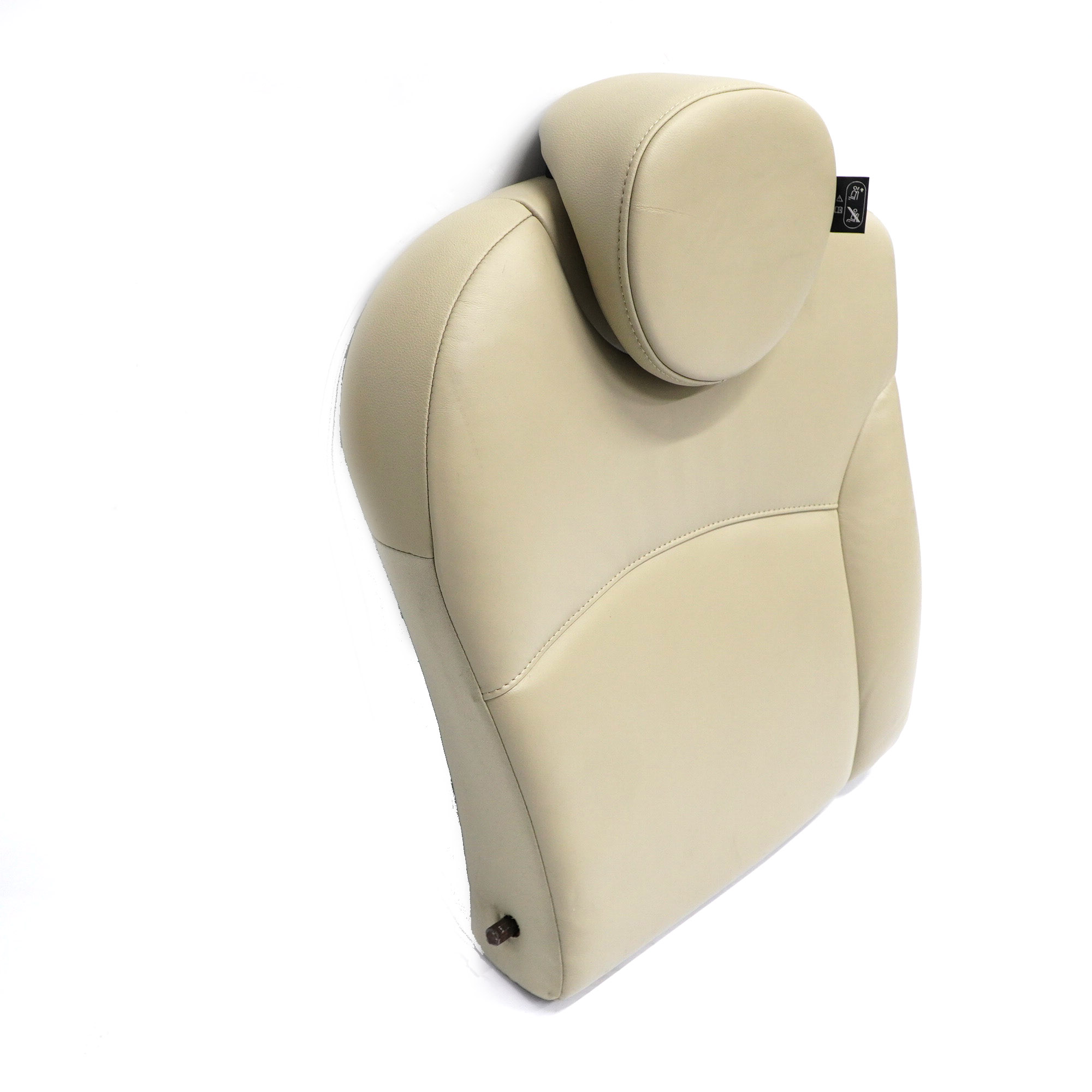 Mini R55 R56 LCI Rear Seat Right O/S Backrest Leather Back Cover Polar Beige