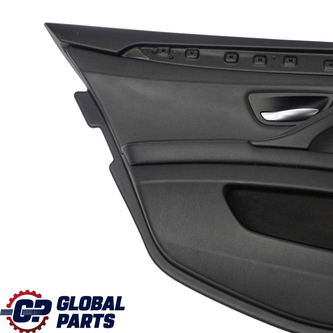 BMW 5 Serie F10 F11 Panneaux Portiere Arriere Gauche Cuir Noir